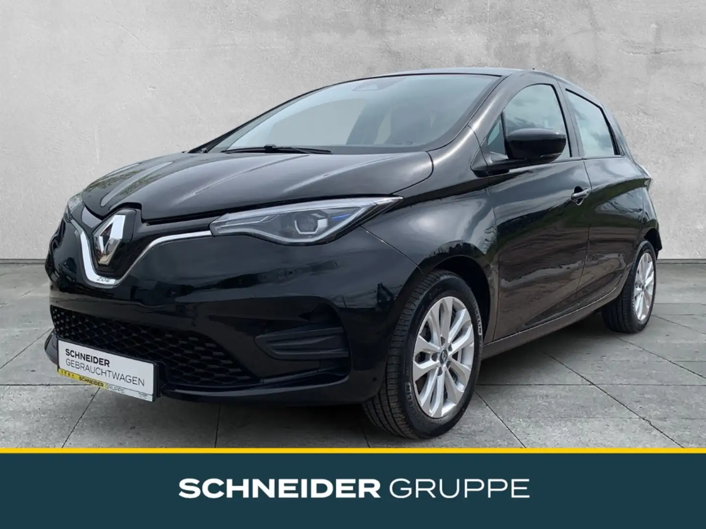 Renault ZOE EXPERIENCE Batteriemiete R110 Z.E. 50 NAVI Schwarz - 1