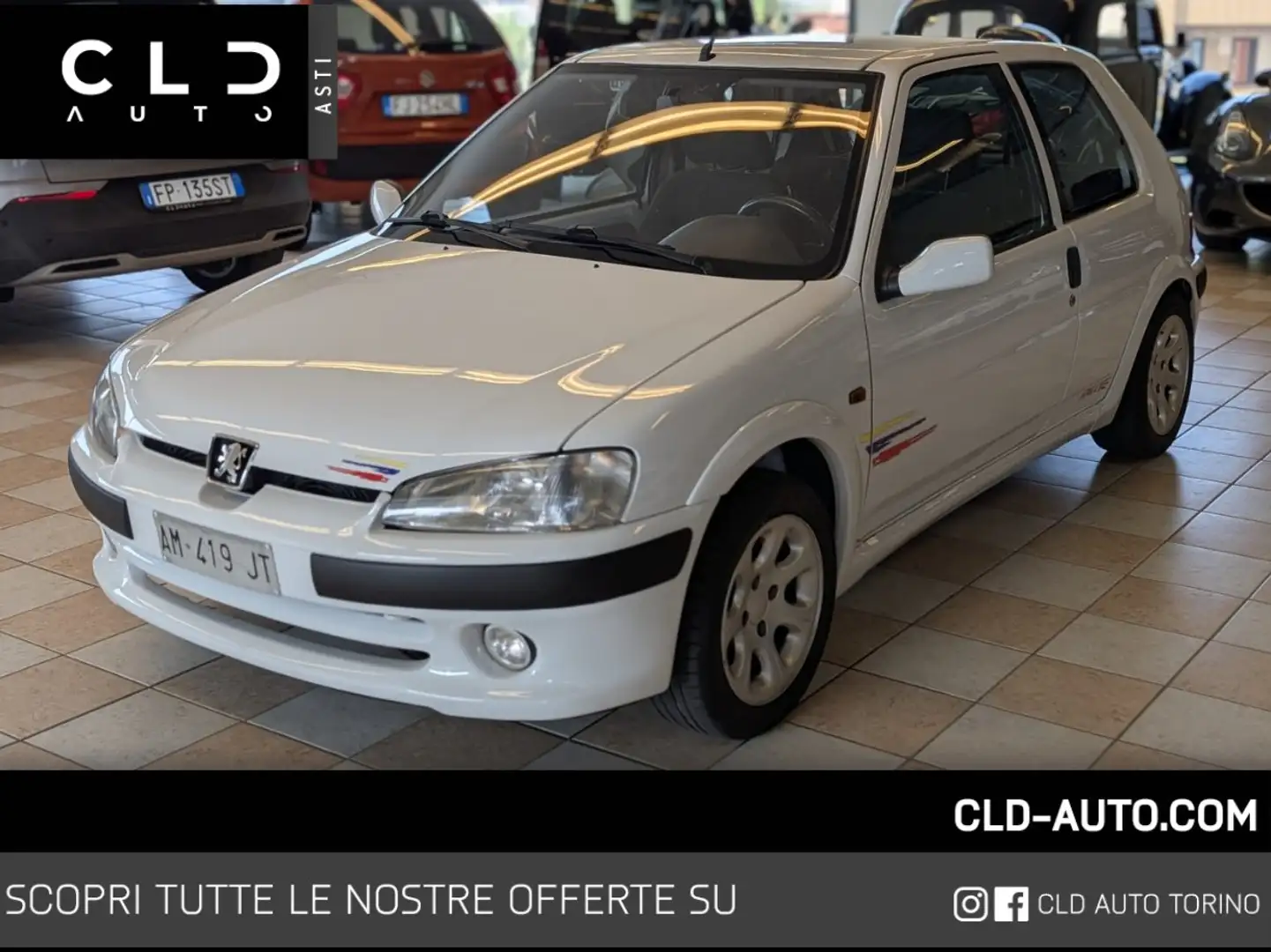 Peugeot 106 1.6cc 8v Rallye Blanc - 1