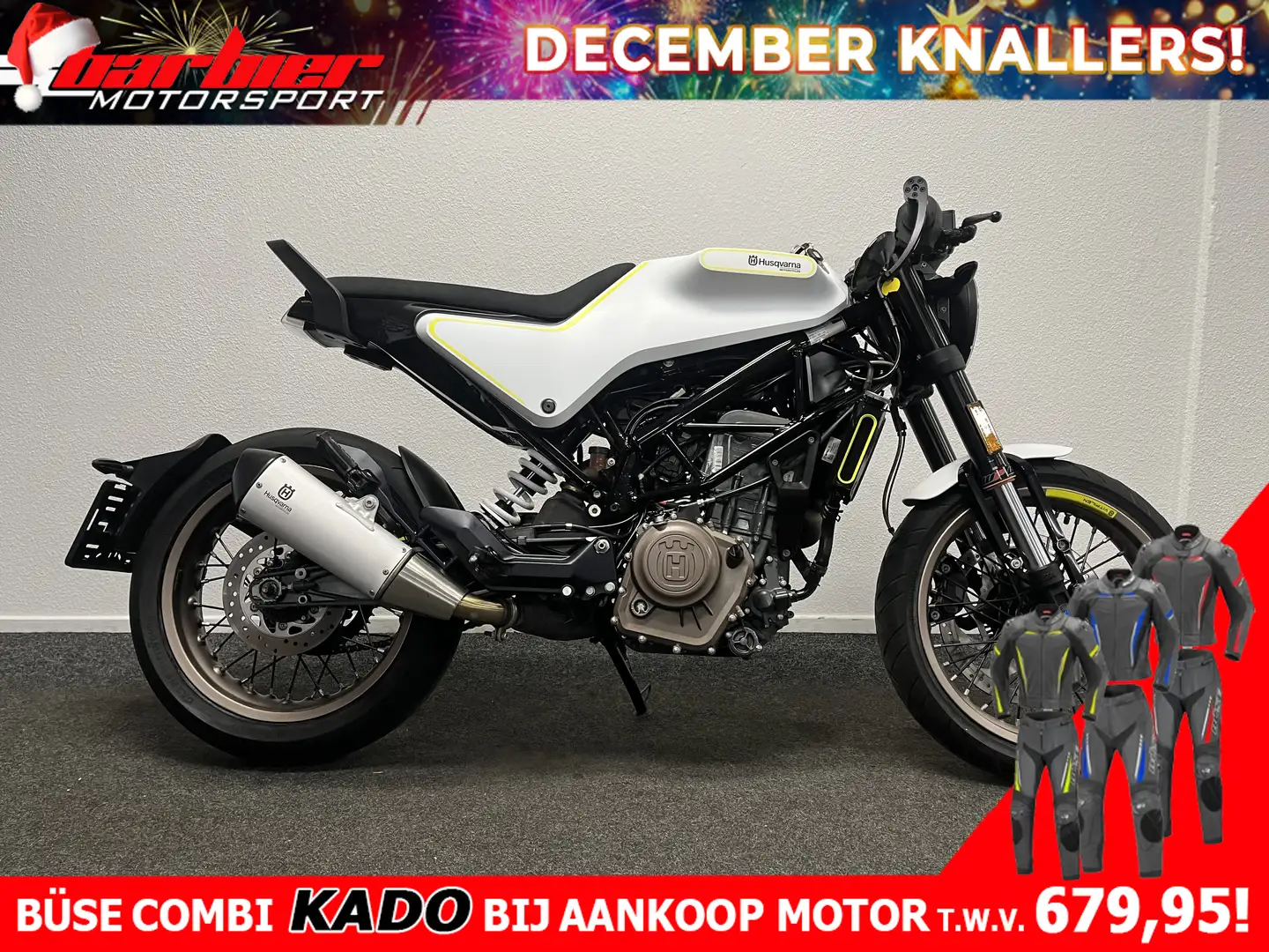 Husqvarna Vitpilen 401 bijela - 1