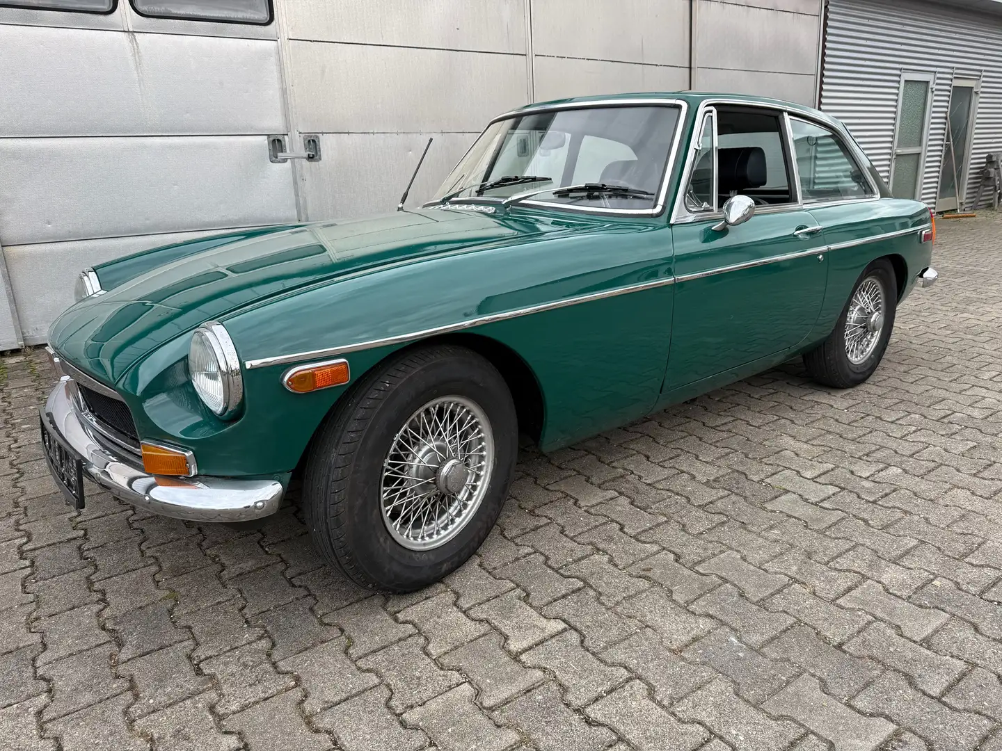 MG MGB GT - Oldtimer mit H-Zulassung Grün - 1