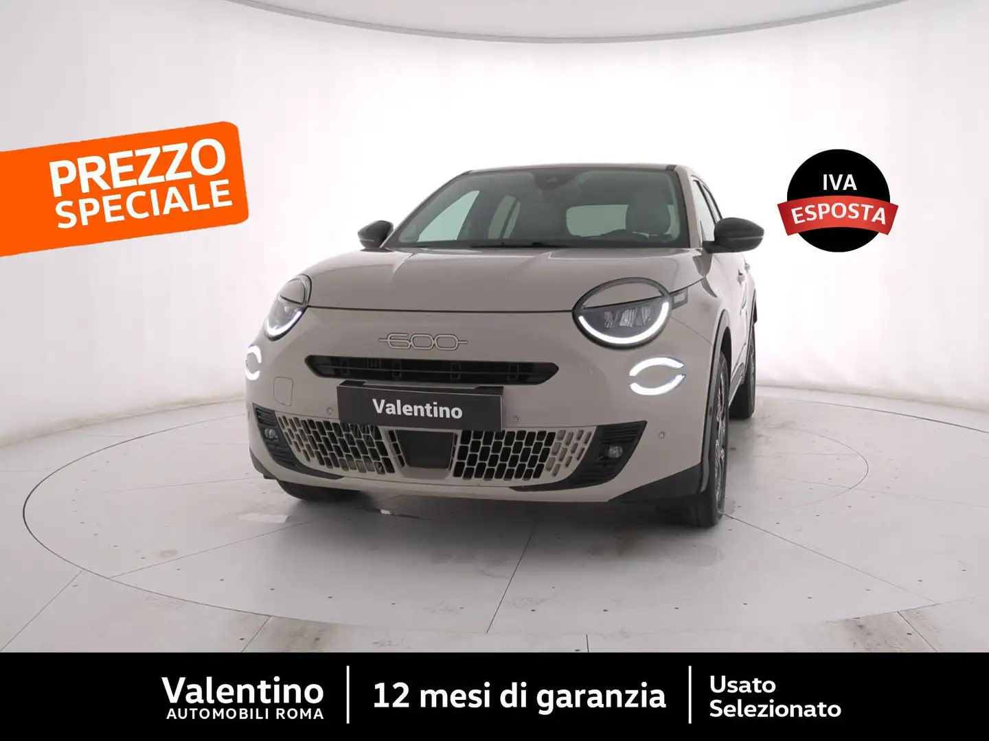 Fiat 600 Hybrid MHEV La Prima Beige - 1