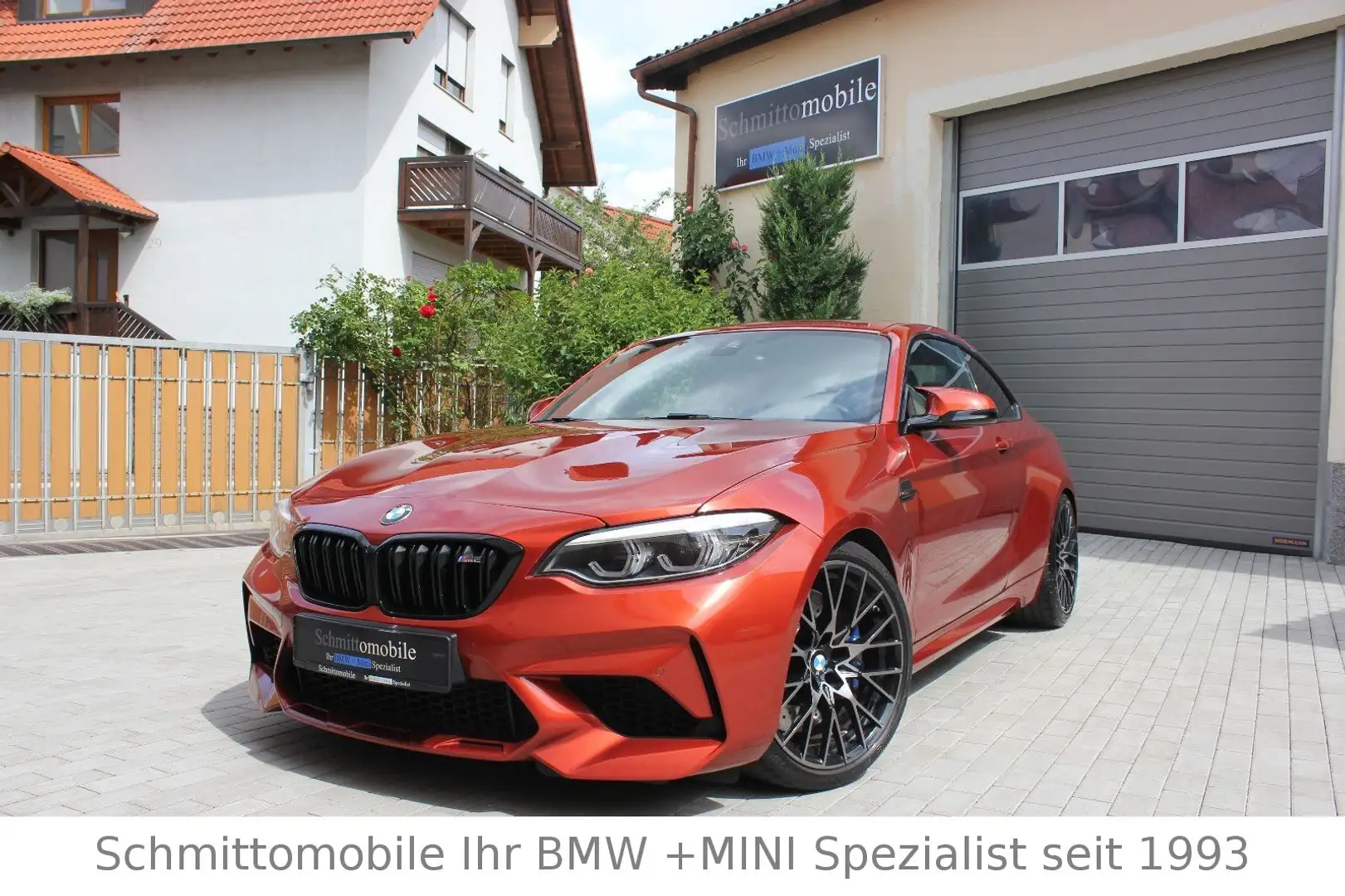 BMW M2 Comp.,ad.LED;HarmKard.,el.MSportsitze,el.SD Orange - 1