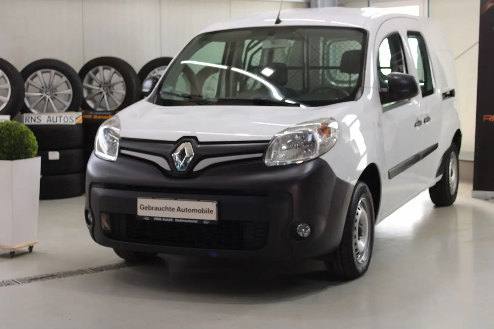 Renault Kangoo BLUE 1.5dCi ,Klima,Navi,Kamera Weiß - 2
