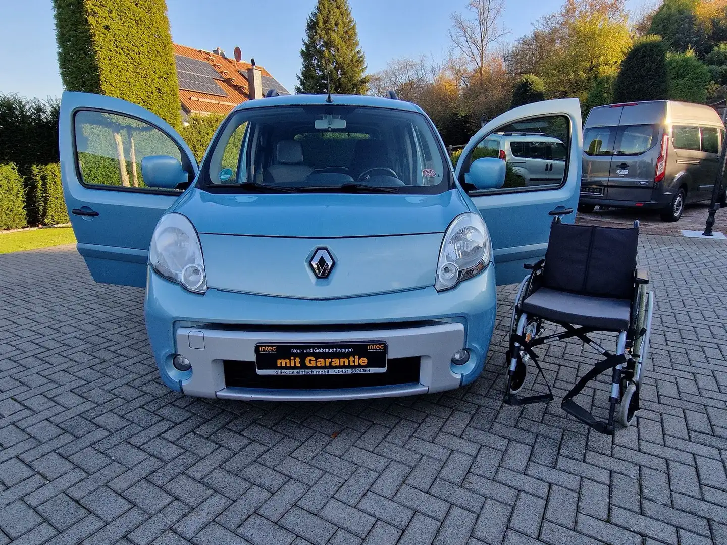Renault Kangoo Luxe*Behindertengerecht*Autom*Selbstf.*AC Blau - 2