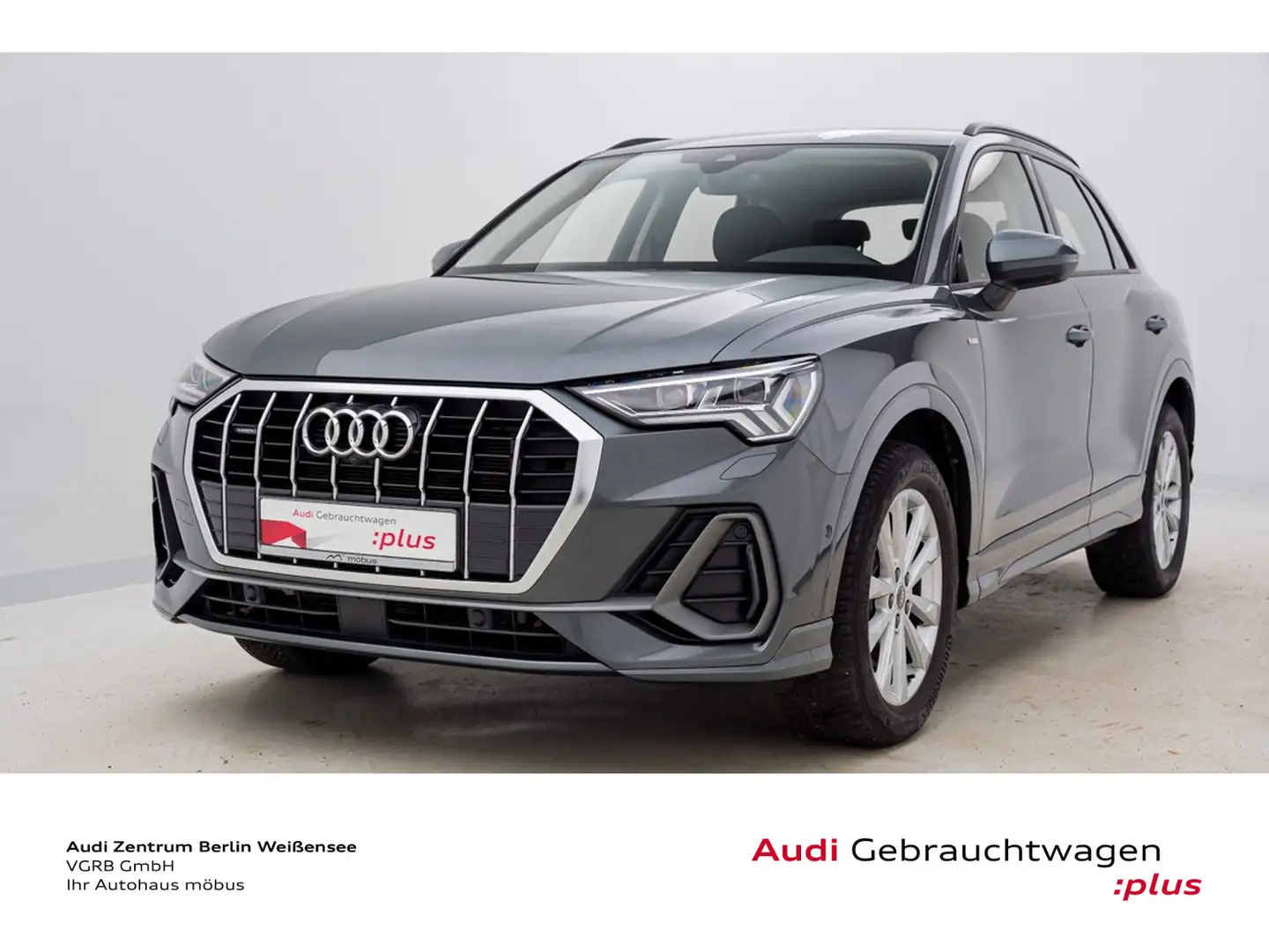 Audi Q3 40 TDI S-TRO*S-LINE*QUA*360°*MATRIX*GJR*STHZG Grau - 2