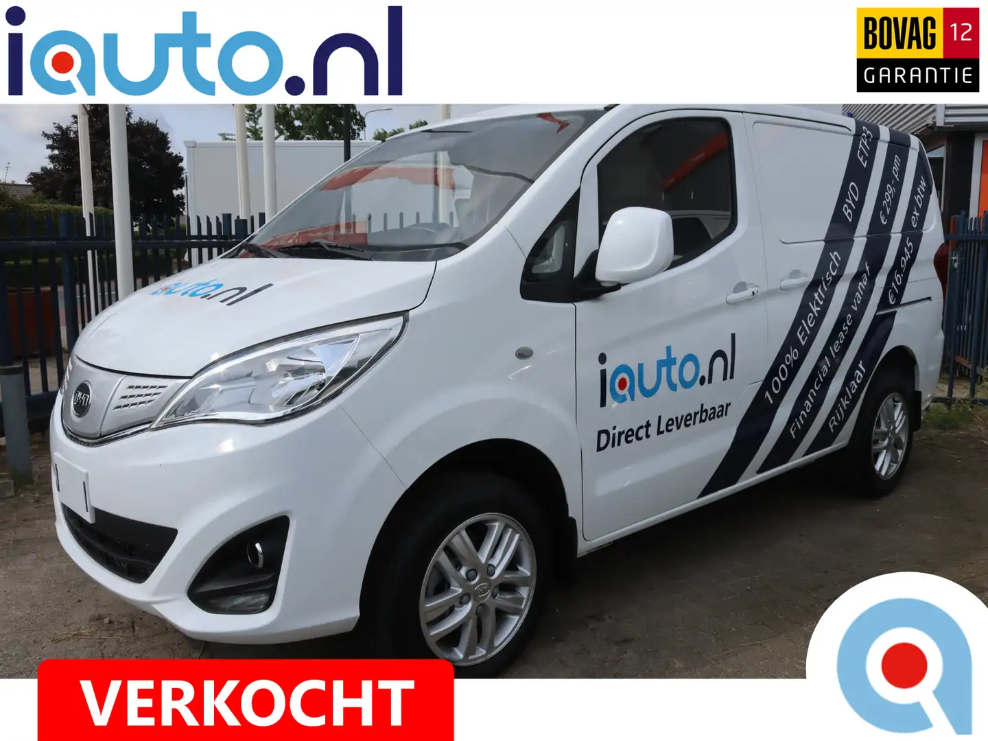 BYD ETP3 45 kWh 2x Schuifdeur /Camera/Leder/Keyless/ECC/Sto Blanc - 1