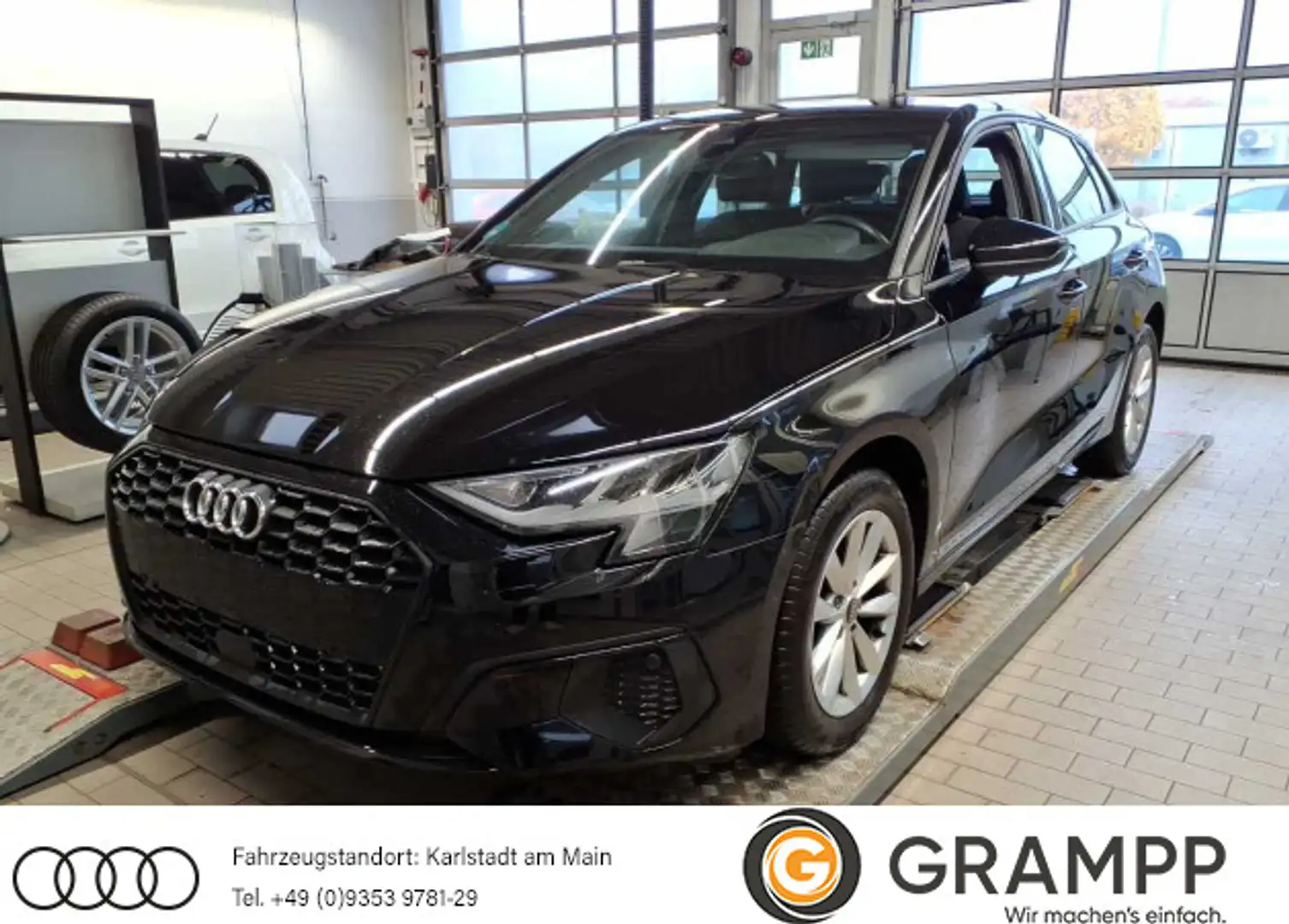 Audi A3 30 TFSI +LED+ASSISTS+SHZ+CONNECT+PD Schwarz - 1