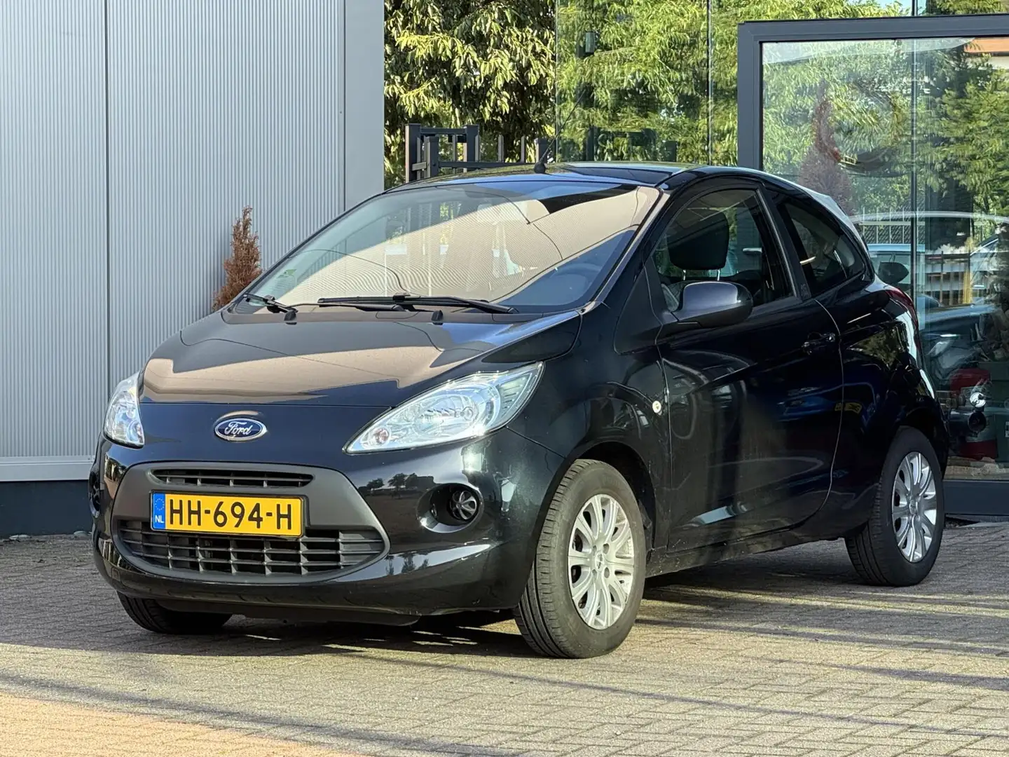 Ford Ka/Ka+ 1.2 Style start/stop 2015 Airco pdc 1e eigCruise c Zwart - 2