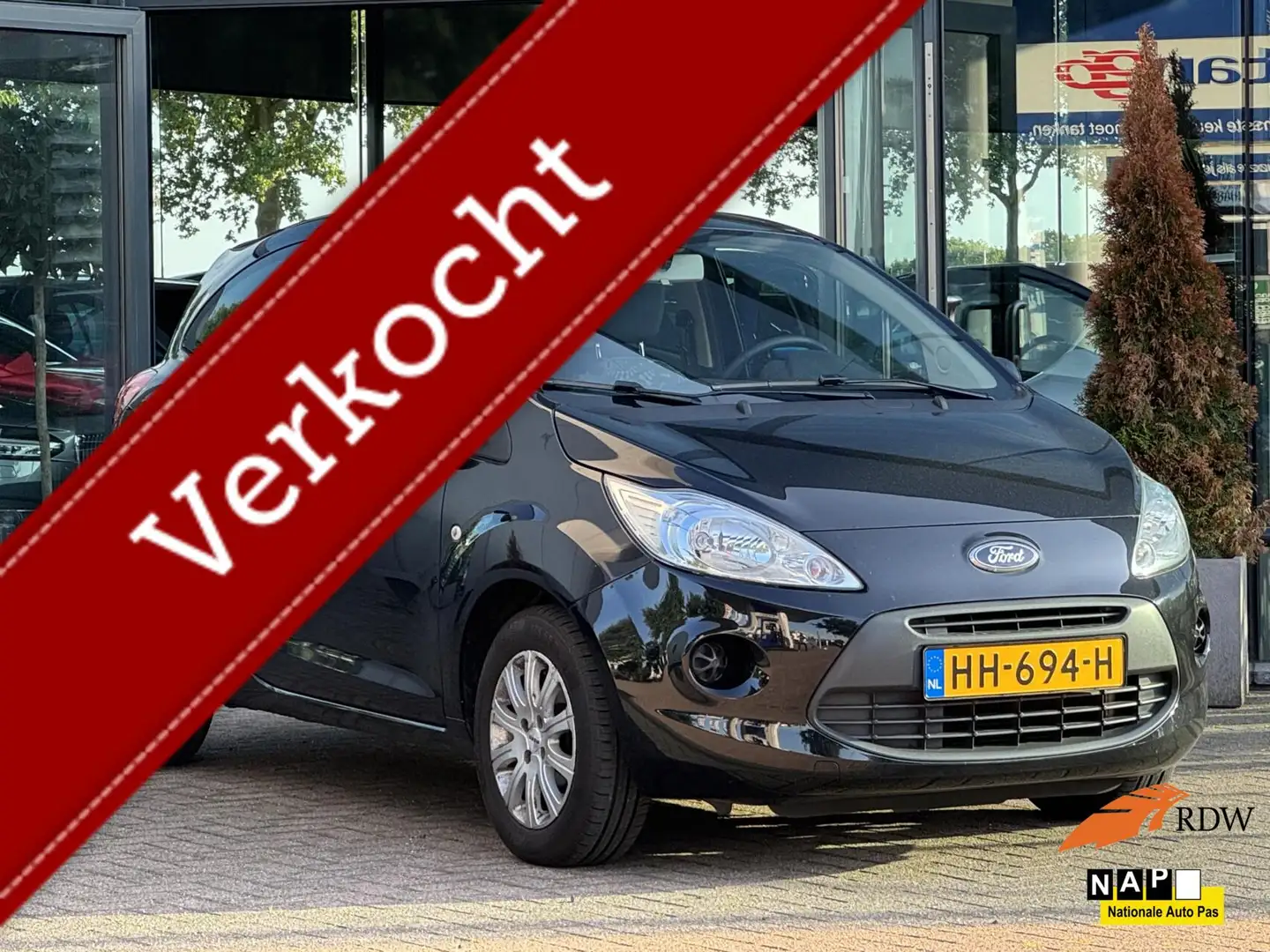 Ford Ka/Ka+ 1.2 Style start/stop 2015 Airco pdc 1e eigCruise c Černá - 1