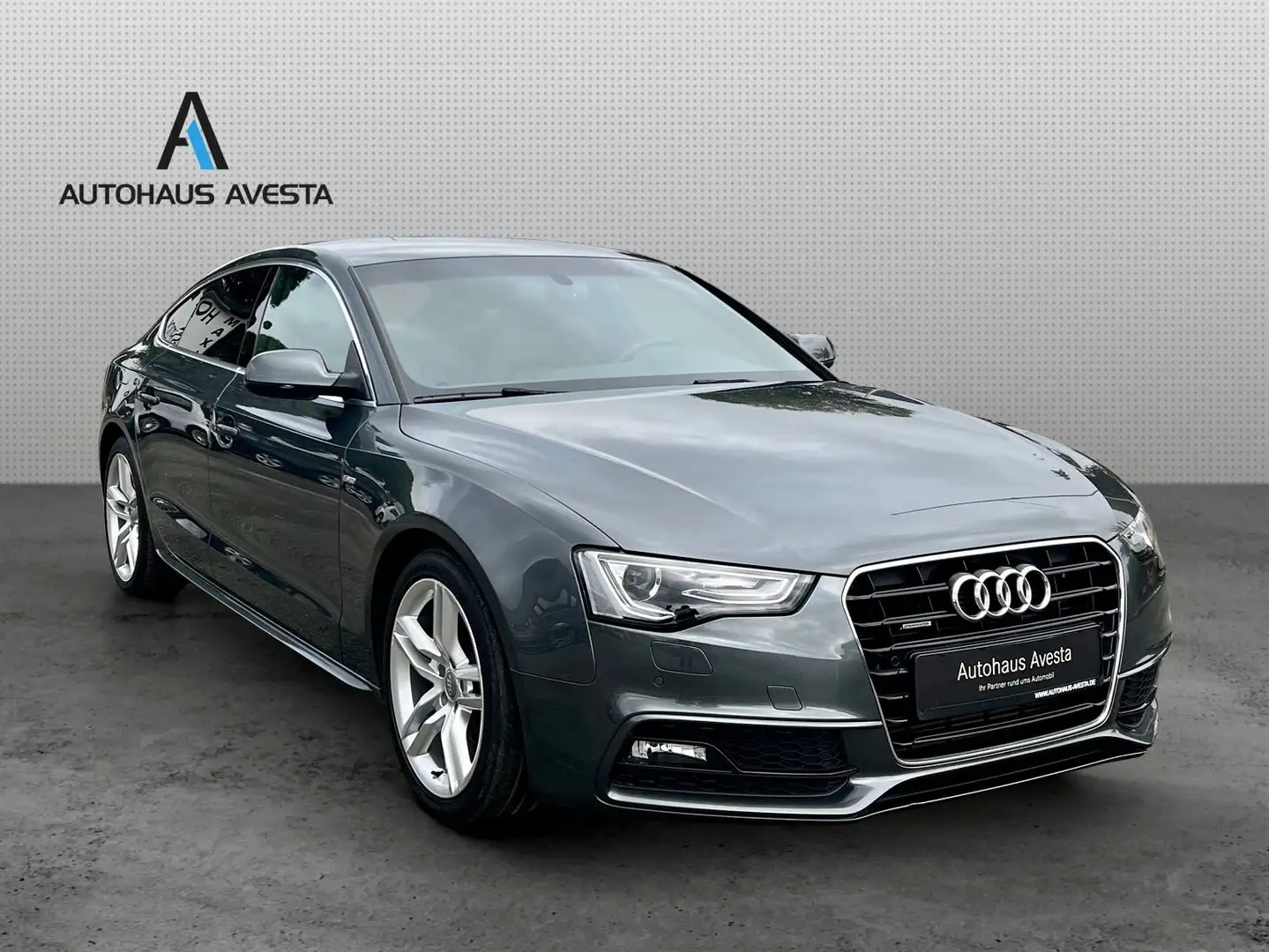 Audi A5 2.0 TDI QUATTRO/ 3x S line/ 44.tKM/ 177 PS/ Gris - 2