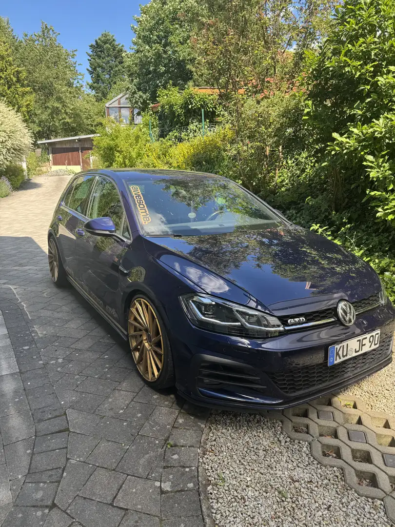 Volkswagen Golf GTD GTD BMT/Start-Stopp Bleu - 1
