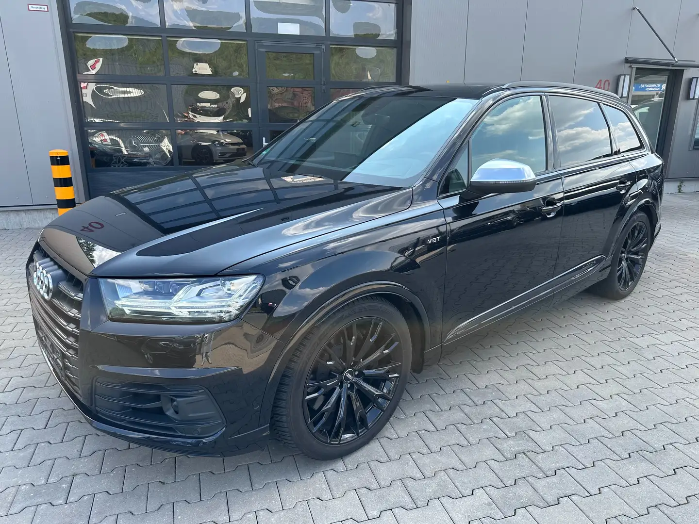 Audi SQ7 4.0 TDI quattro V8 Vollausstattung Zwart - 2