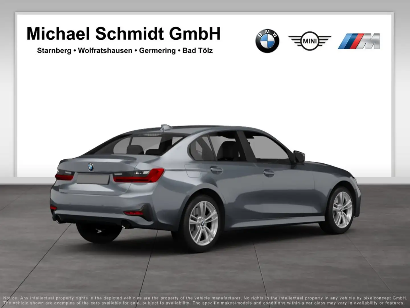 BMW 330 i Limousine*M Sportpaket*Head-Up*Hifi*Pano*DAB*WLA Grau - 2