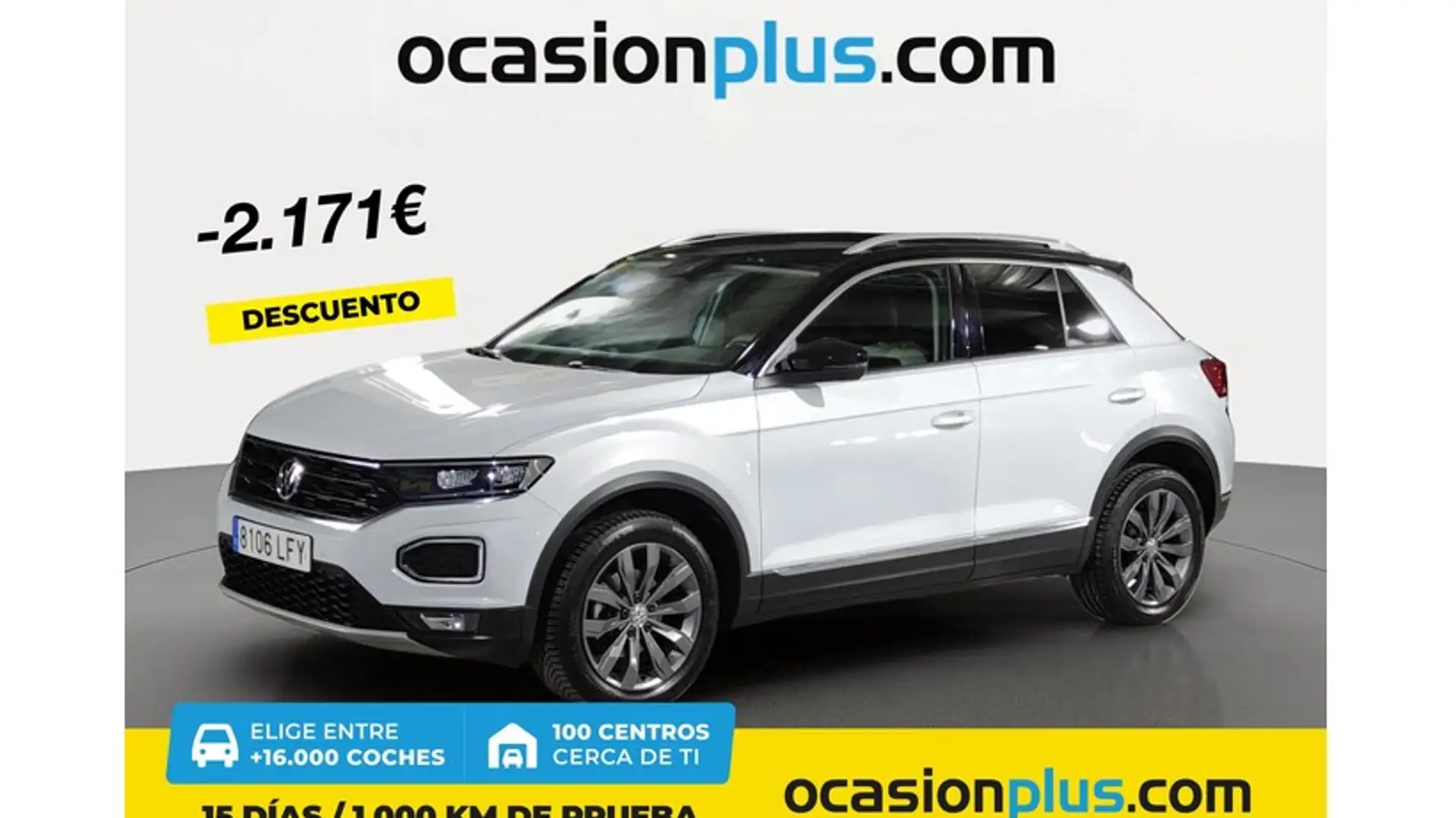 Volkswagen T-Roc 1.5 TSI Sport DSG7 Plateado - 1