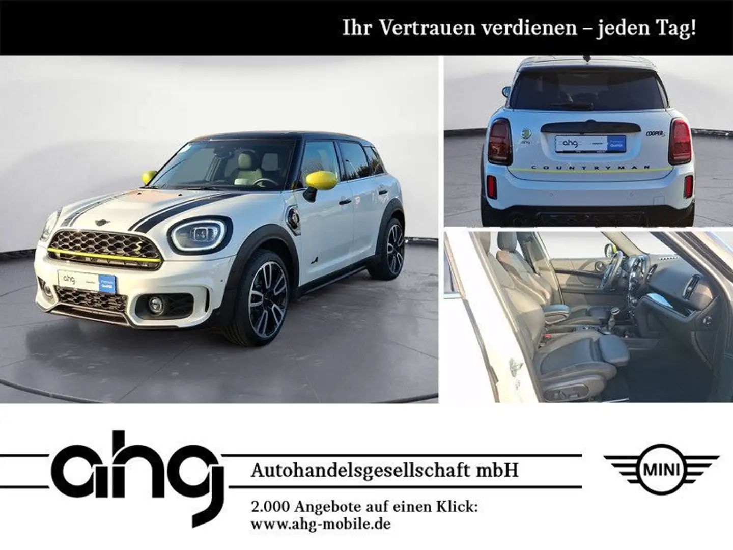 MINI Sonstige Countryman Cooper SE ALL4 John Cooper Works Trim Weiß - 1