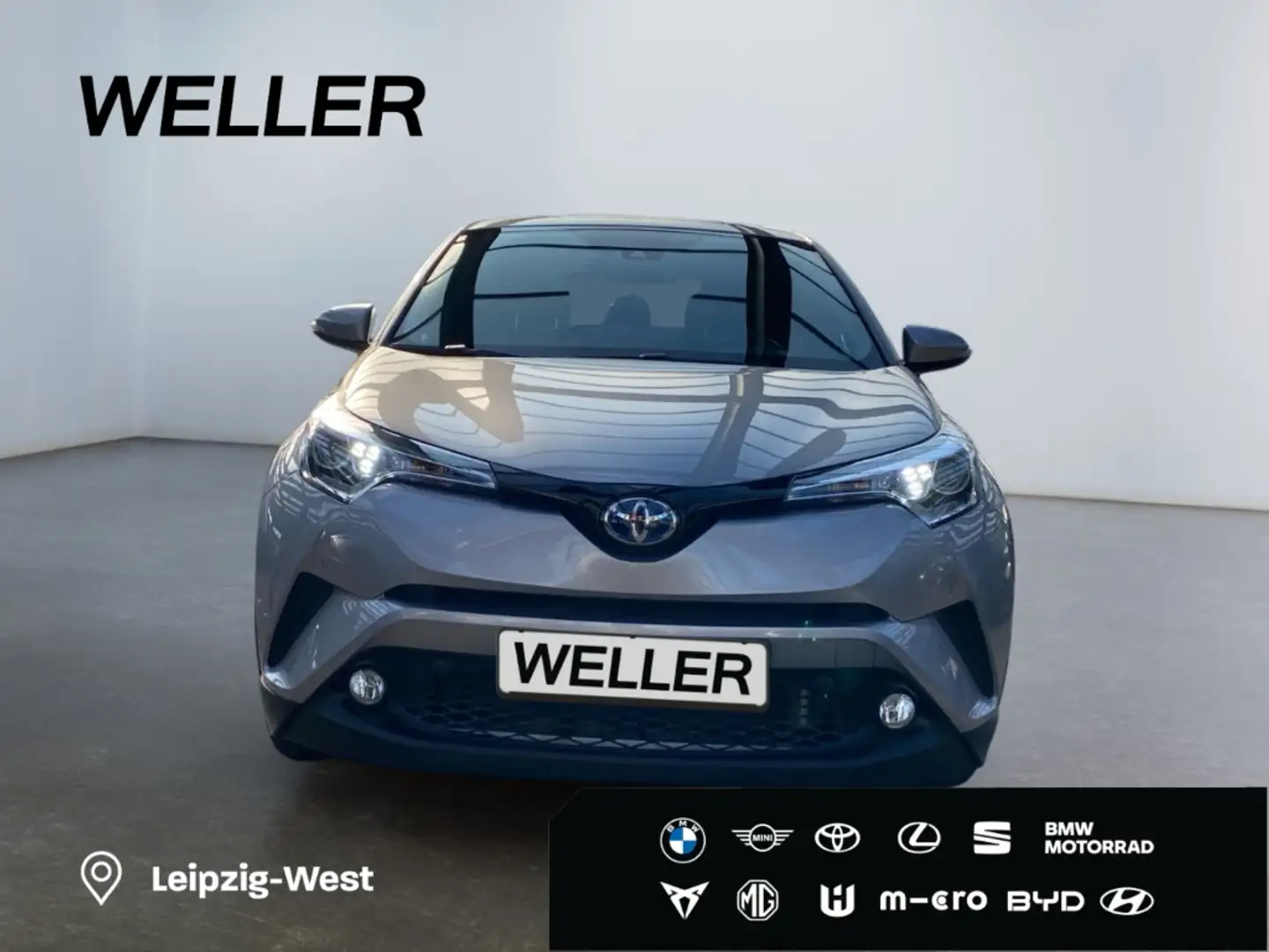 Toyota C-HR 1.8 Hybrid Team D *AHK*LED*SHZ*Kamera*Navi* Grau - 2