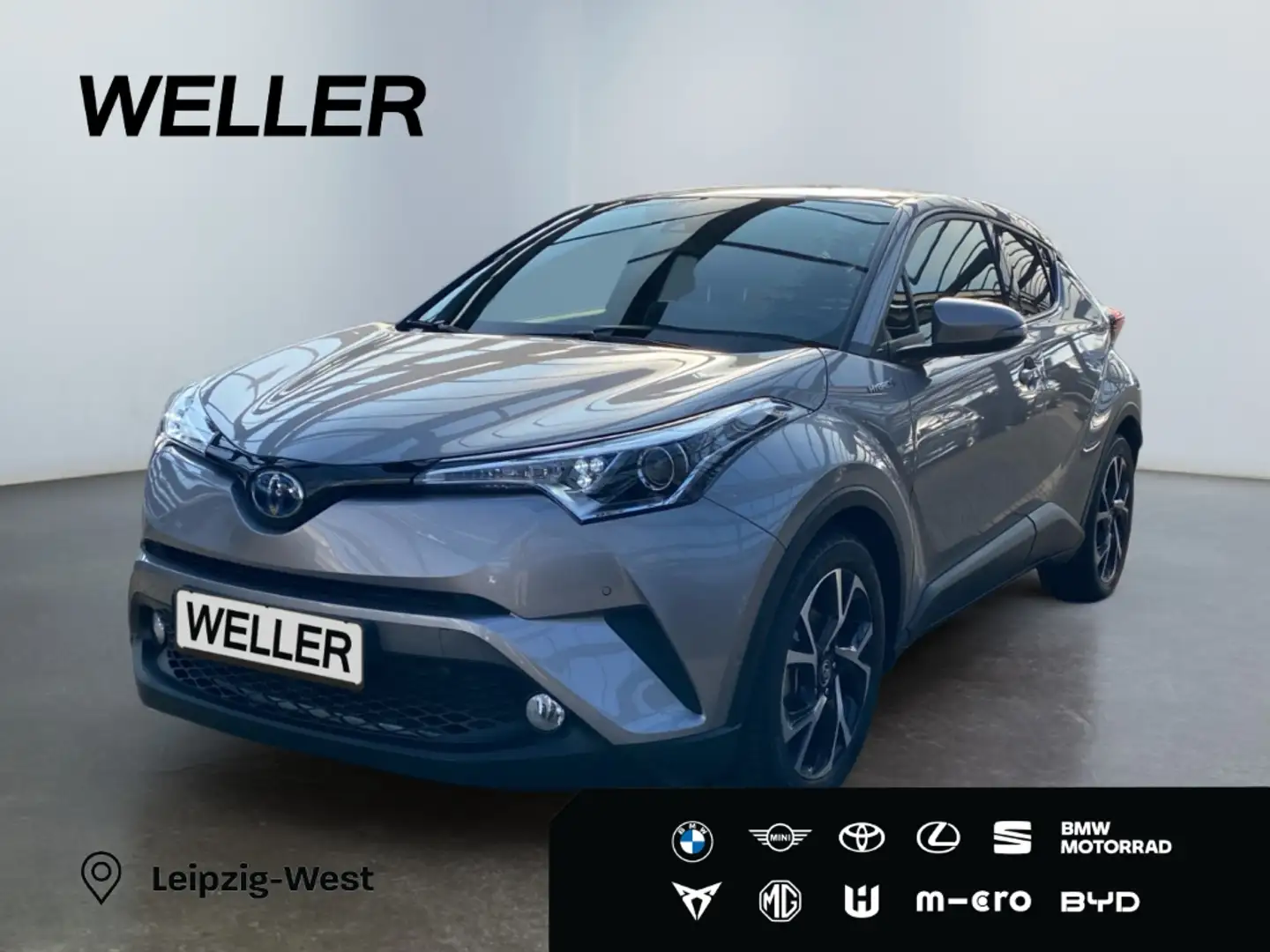 Toyota C-HR 1.8 Hybrid Team D *AHK*LED*SHZ*Kamera*Navi* Grau - 1