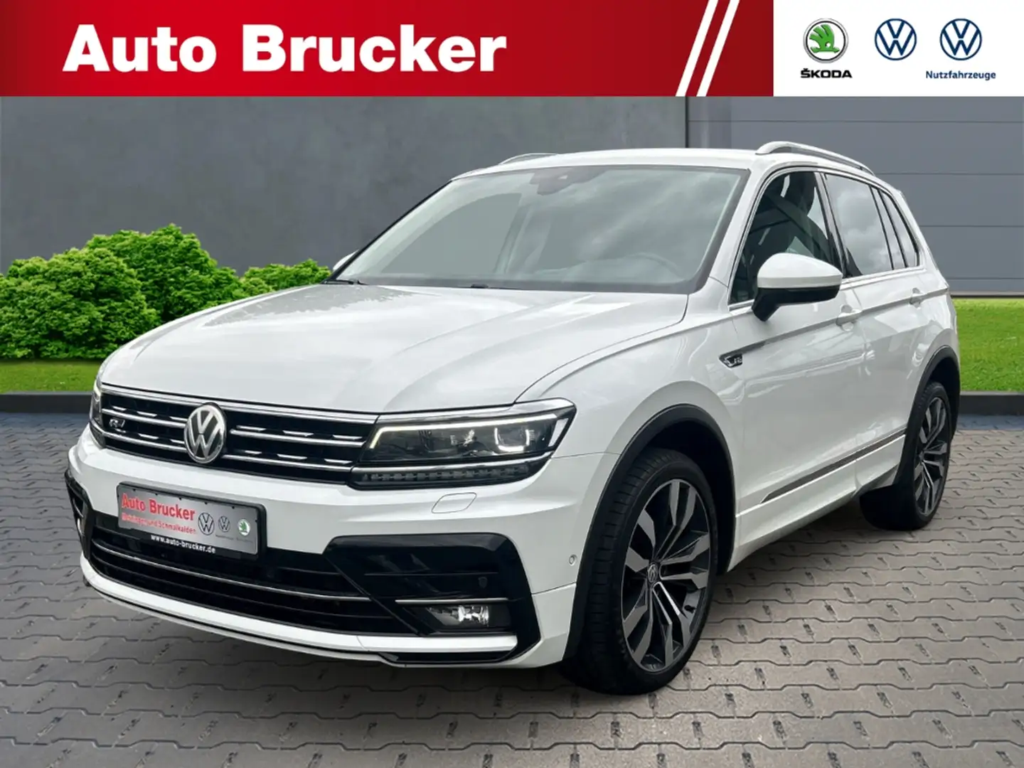 Volkswagen Tiguan Highline 2.0 TDI+Allrad+DSG+LED+Stand-Heizung+Navi Blanco - 1