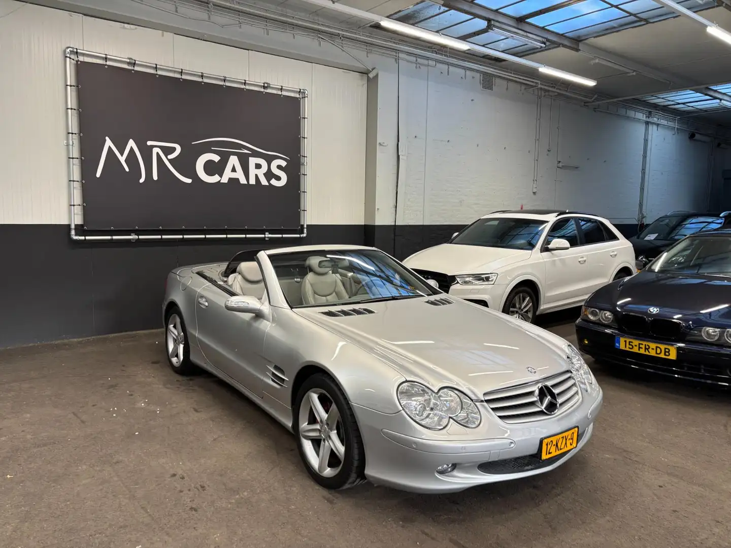 Mercedes-Benz SL 500 Leder/Navi/Climate control. Grijs - 2