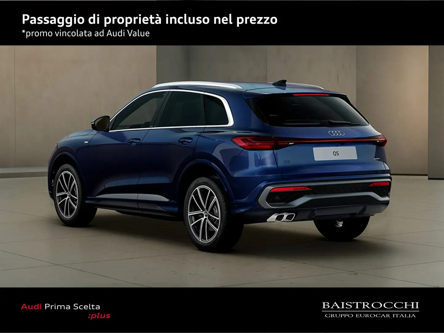 Audi Q5 2.0 tdi mhev+ launch edition s line quattro 204cv Blu/Azzurro - 2