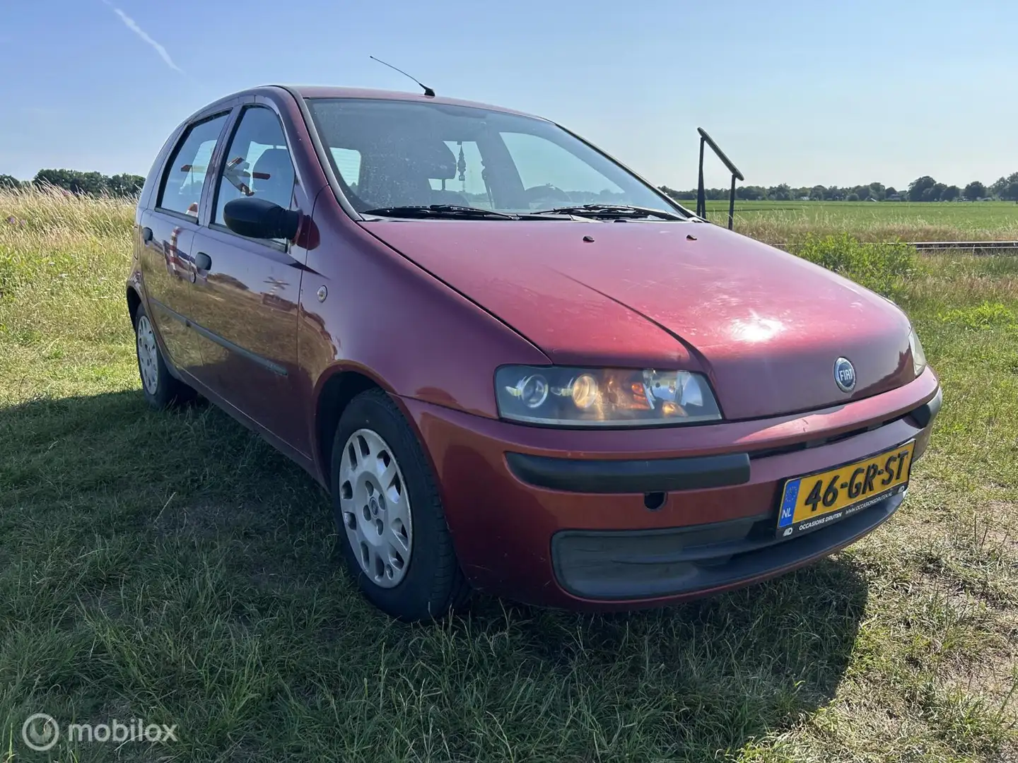 Fiat Punto 1.2-16V ELX INRUILKOOPJE !!!! Rouge - 2