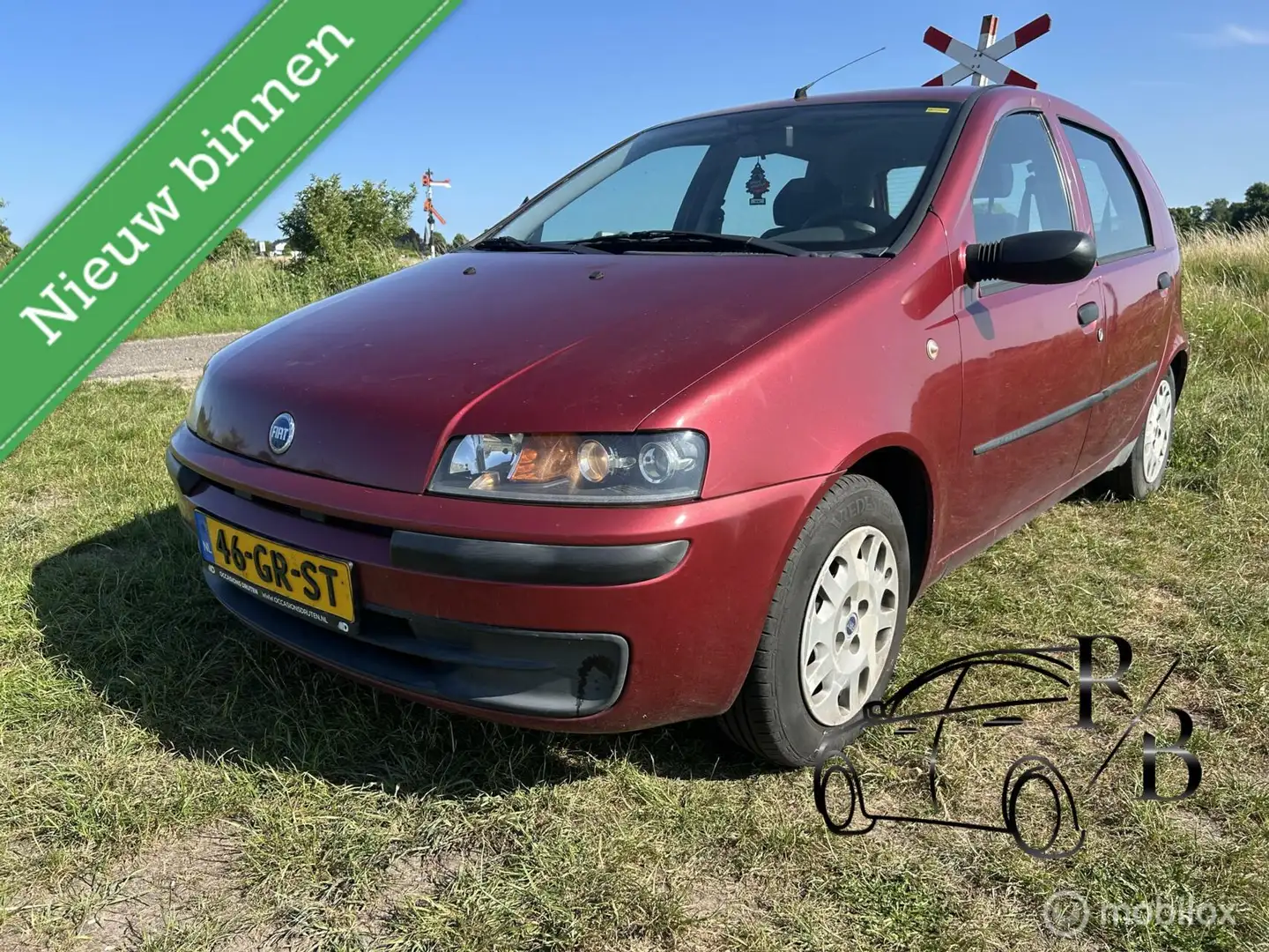 Fiat Punto 1.2-16V ELX INRUILKOOPJE !!!! Rouge - 1
