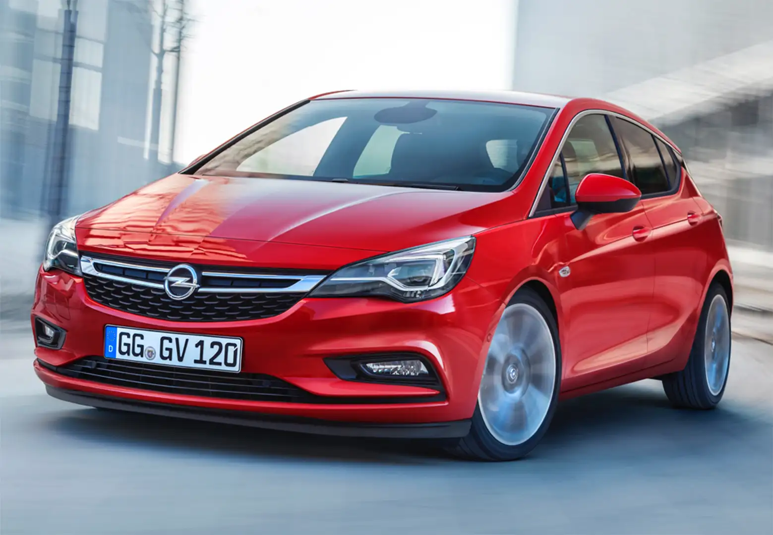 Opel Astra 1.4T S/S Selective 125 Rojo - 1