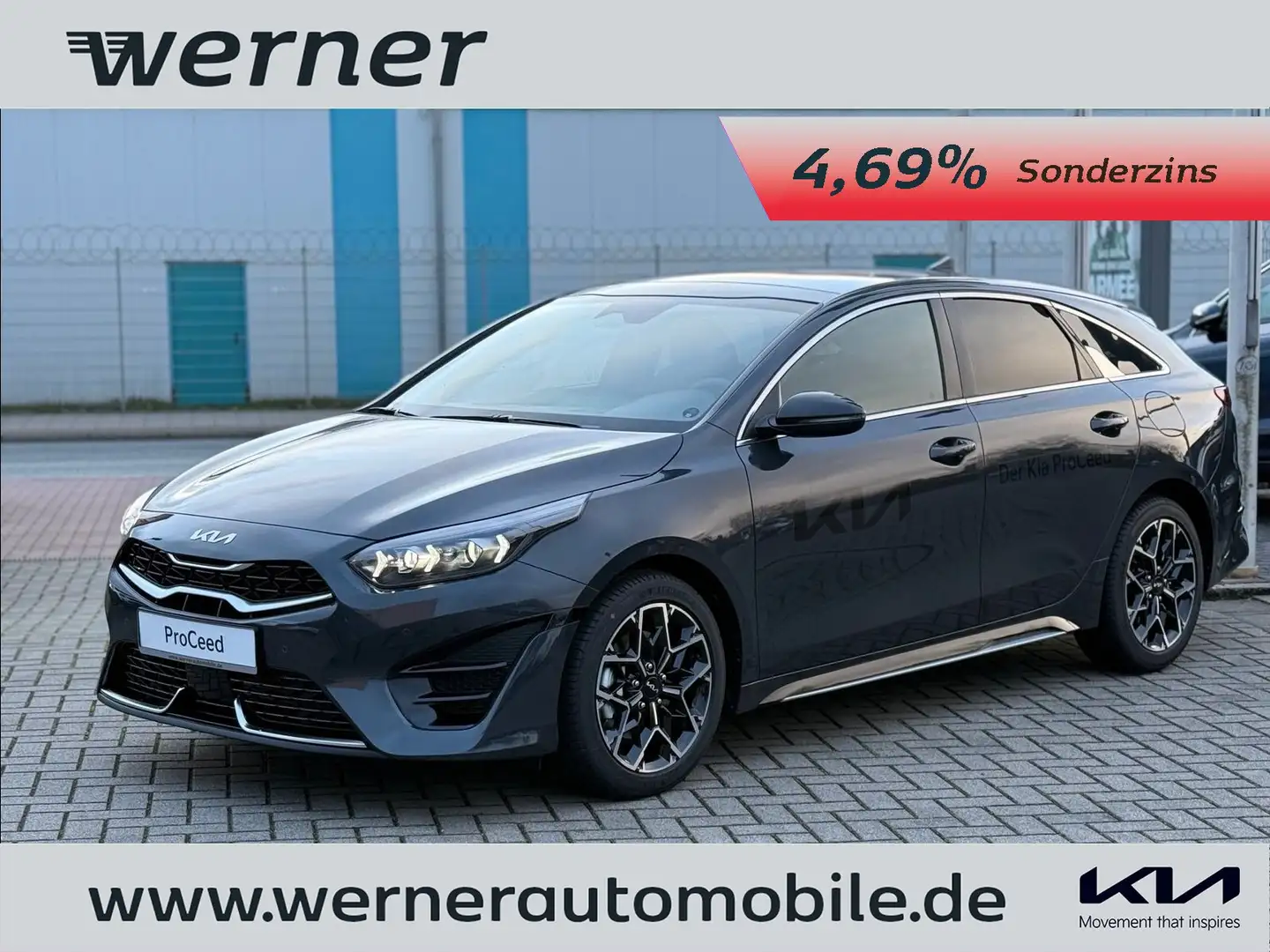 Kia ProCeed / pro_cee'd Proceed 1.5 T GT-Line Technologie Paket Leder Grau - 1