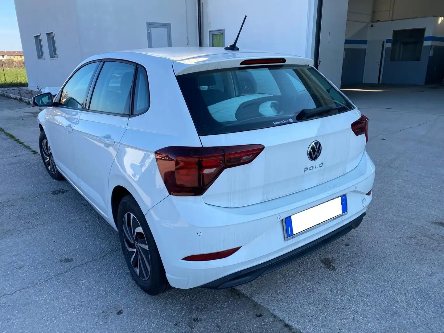 Volkswagen Polo 1.0 tsi Life 95cv dsg INCIDENTATA - IVA ESPOSTA Weiß - 1