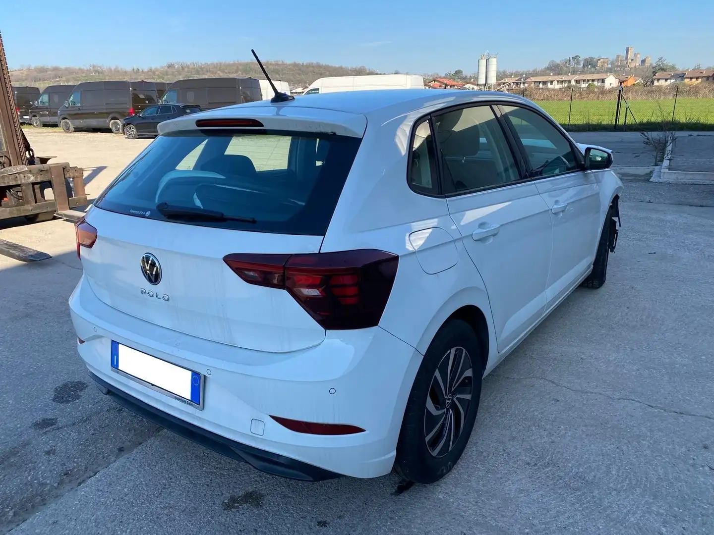 Volkswagen Polo 1.0 tsi Life 95cv dsg INCIDENTATA - IVA ESPOSTA Weiß - 2