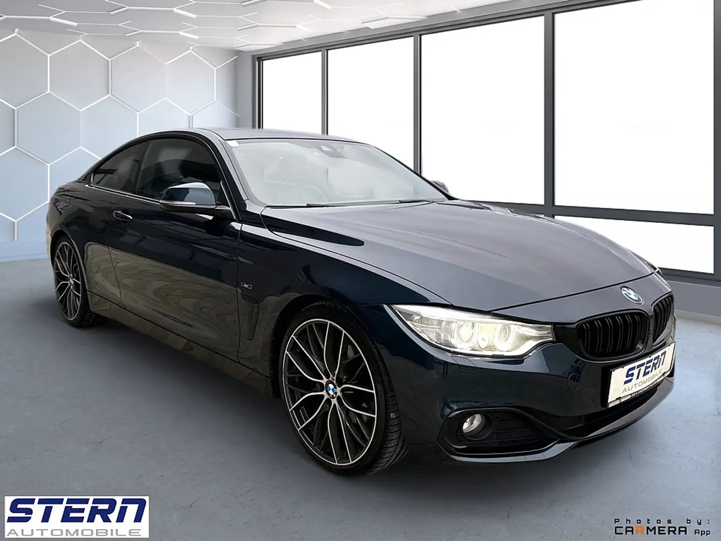 BMW 420 420d Coupe*SCHIEBEDACH*HEAD-UP-DISPLAY* Azul - 2