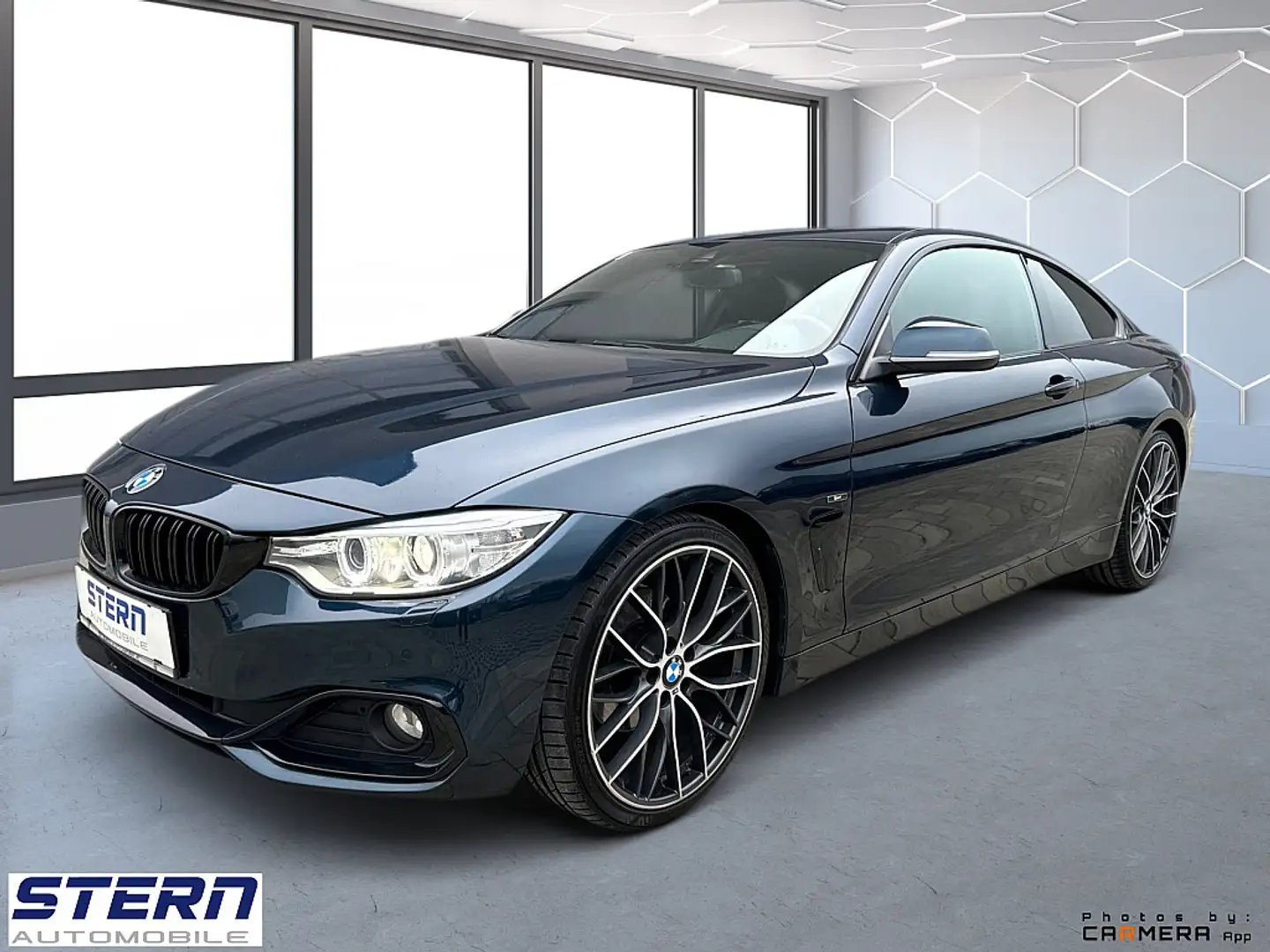 BMW 420 420d Coupe*SCHIEBEDACH*HEAD-UP-DISPLAY* Azul - 1