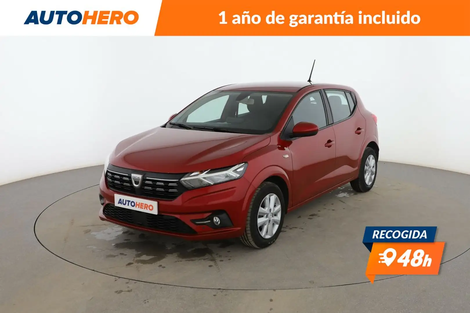 Dacia Sandero TCe Comfort 67kW Rojo - 1