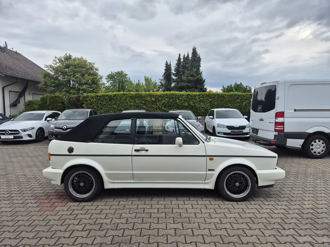 Volkswagen Golf 1 Cabrio 1. Hand, orig. 50000 Km, foto 8