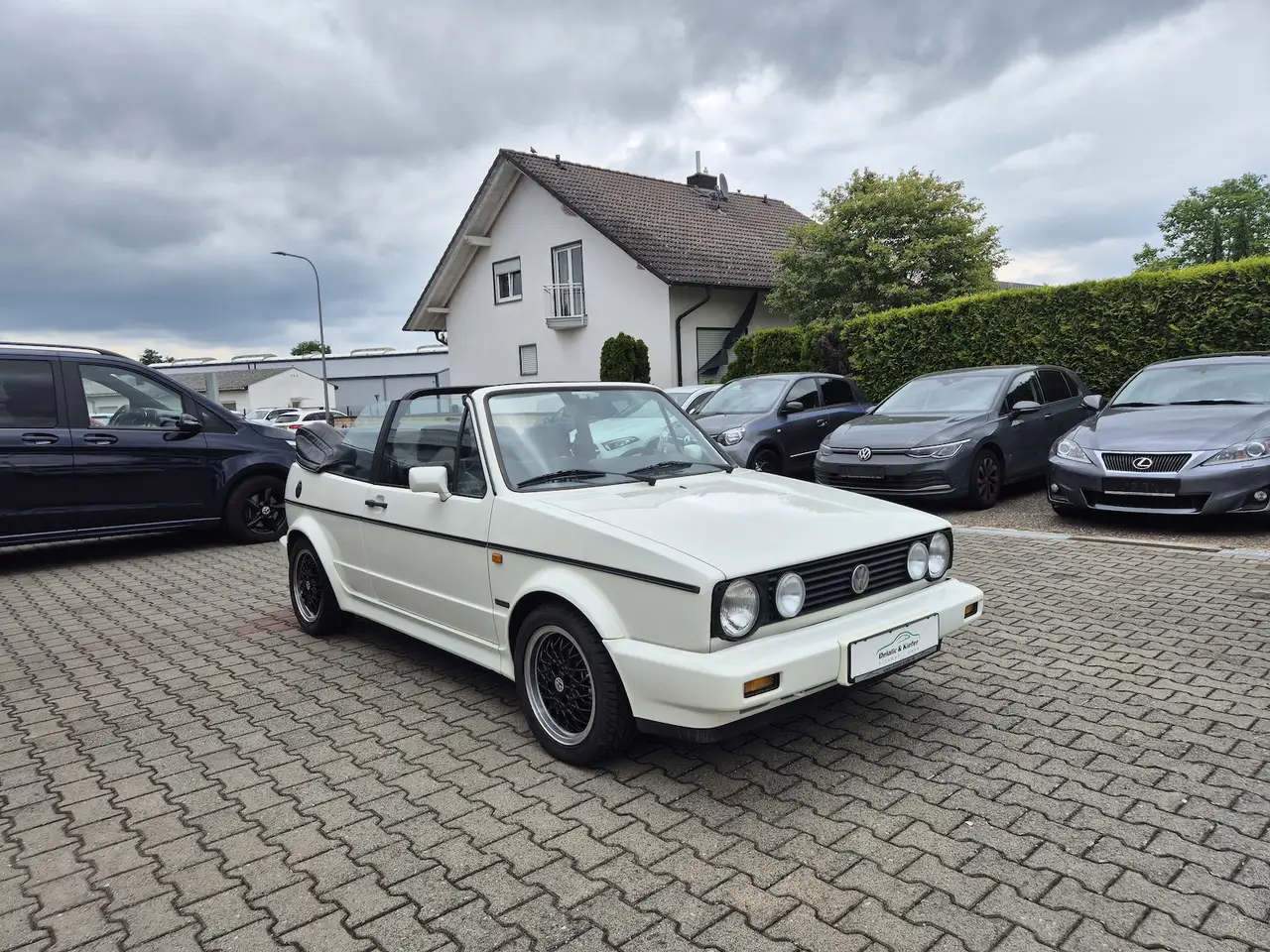Volkswagen Golf 1 Cabrio 1. Hand, orig. 50000 Km, foto 9
