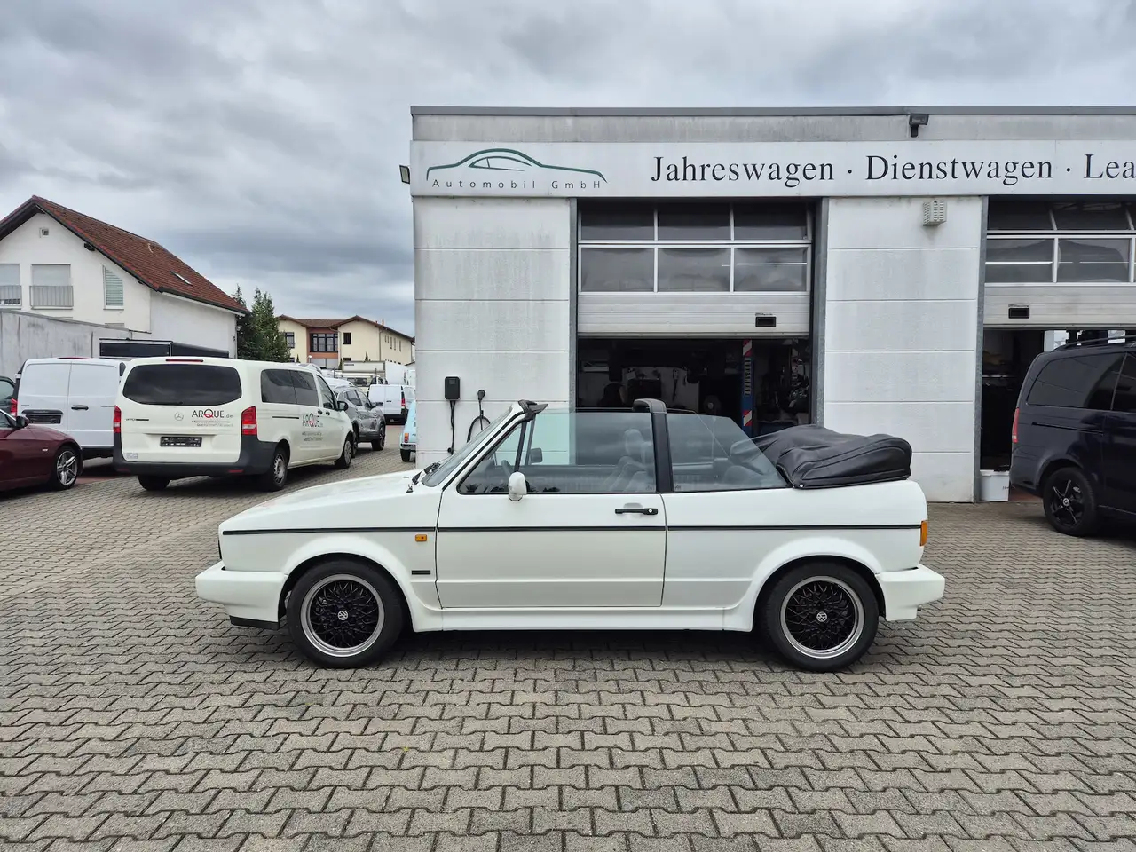 Volkswagen Golf 1 Cabrio 1. Hand, orig. 50000 Km, foto 12