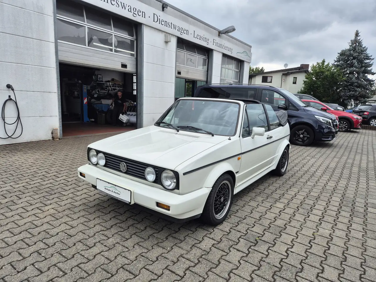 Volkswagen Golf 1 Cabrio 1. Hand, orig. 50000 Km, foto 11