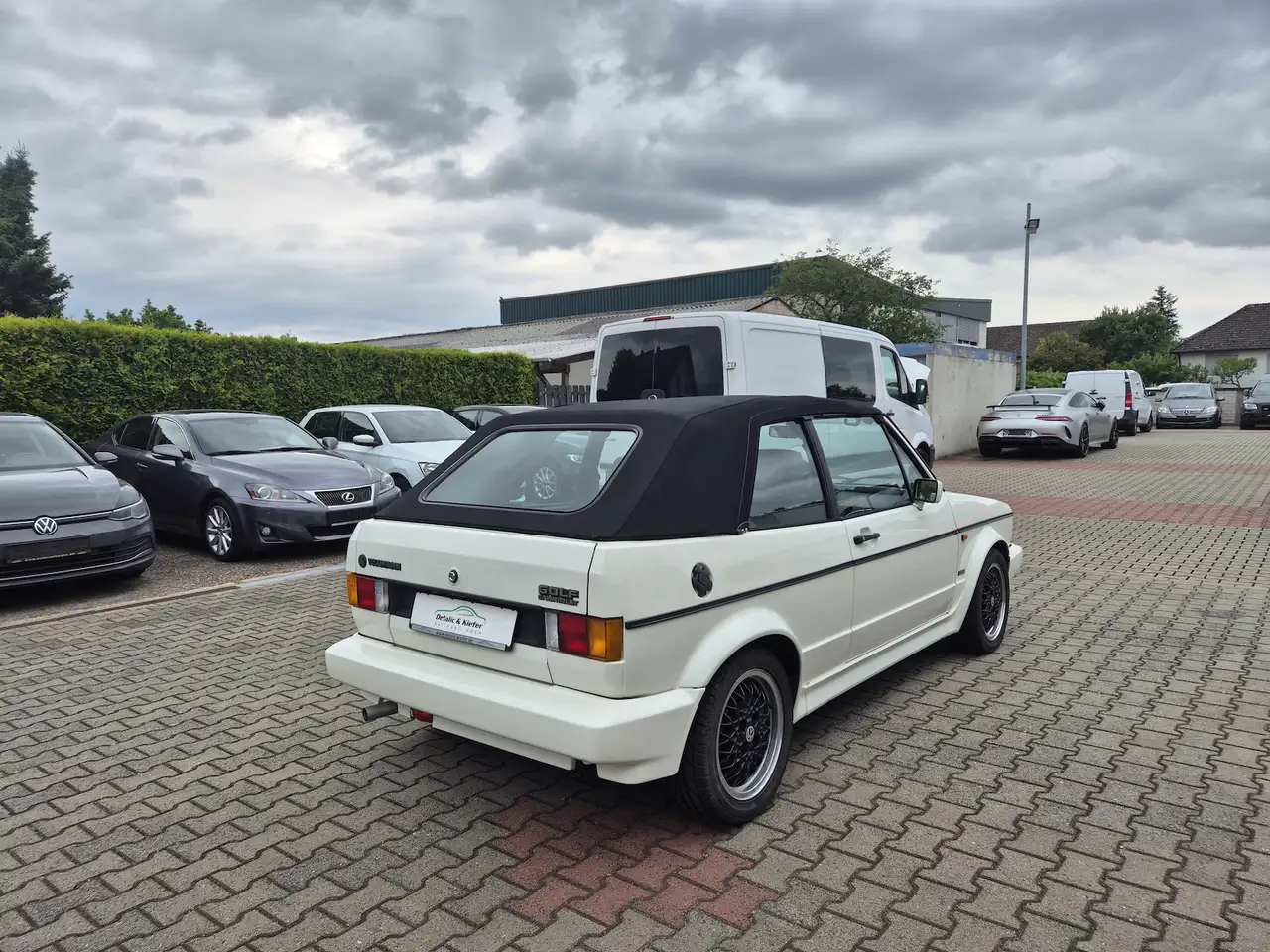 Volkswagen Golf 1 Cabrio 1. Hand, orig. 50000 Km, foto 7