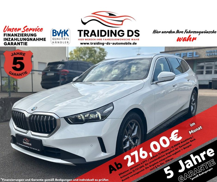 BMW 520 d // LEDER // 1. HAND // 5 JAHTE GARANTIE