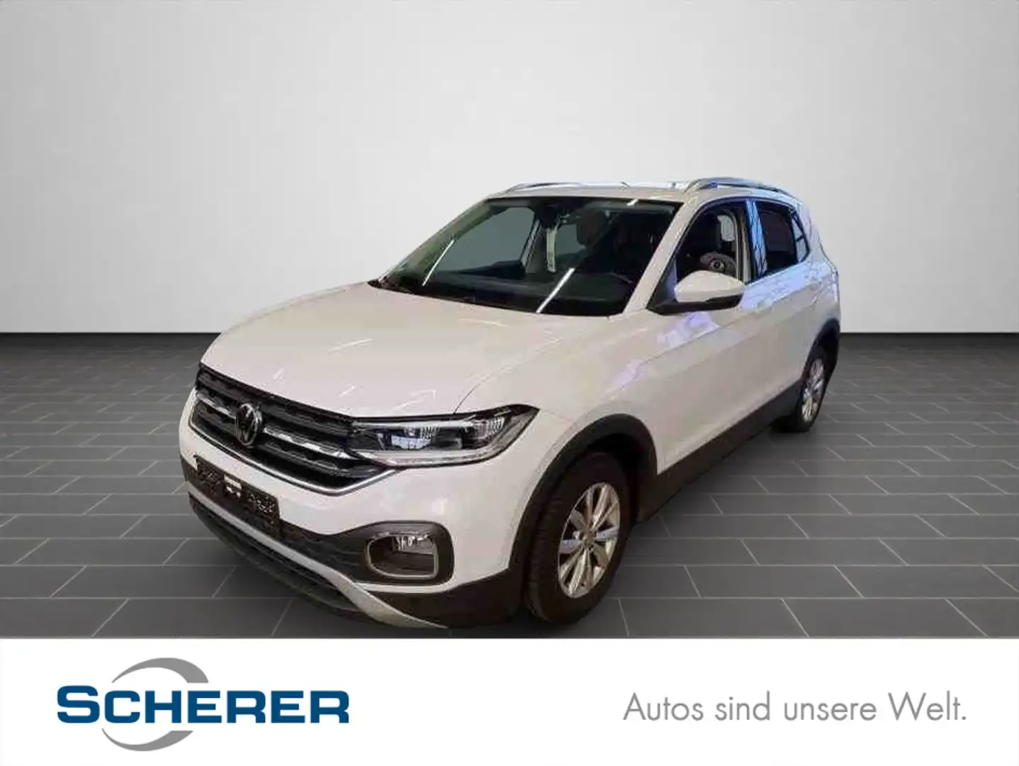 Volkswagen T-Cross 1.5 TSI DSG Style NAVI/LED/App Connect/u Weiß - 1