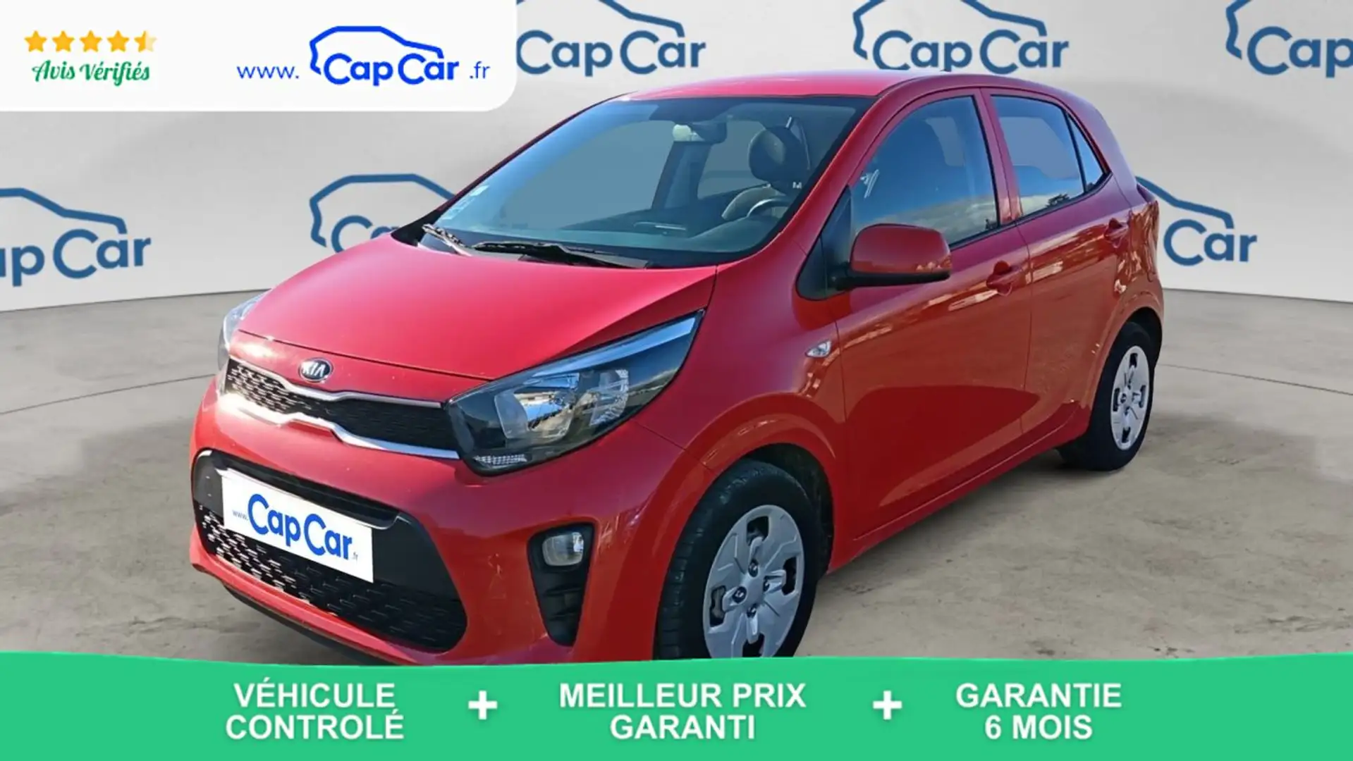 Kia Picanto 1.0 DPi 67 Active Rouge - 1
