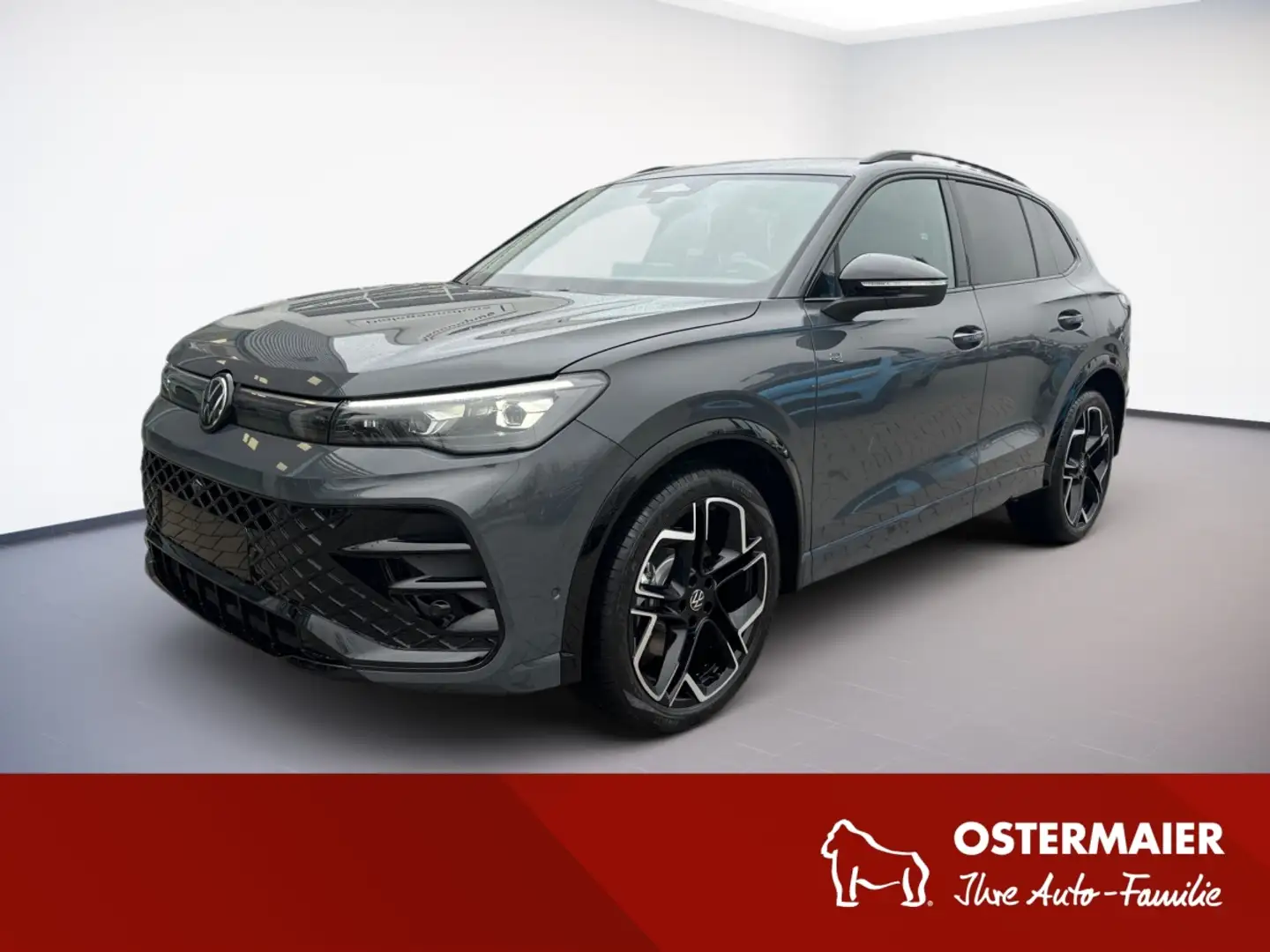 Volkswagen Tiguan R-LINE 2.0TDI 150PS DSG IQ.LIGHT.AHK.HuD.IDA.AREA- Grau - 1