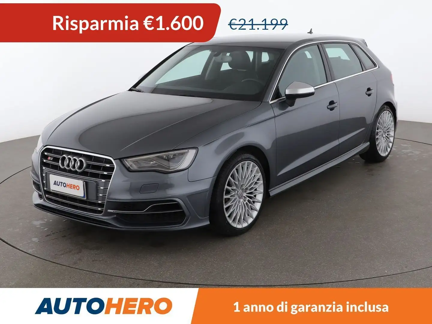 Audi S3 2.0 TFSI S tronic quattro Grigio - 1