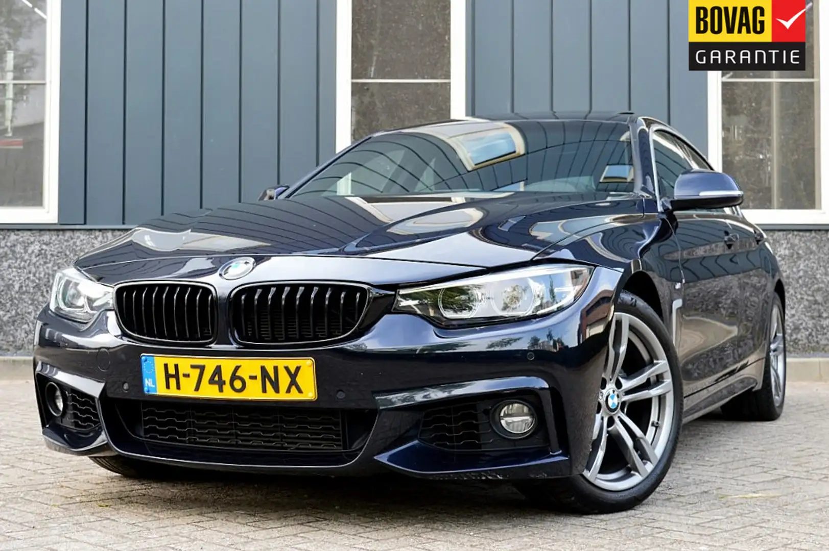 BMW 418 4-serie Gran Coupé 418i M-Sport Executive Edition Zwart - 1