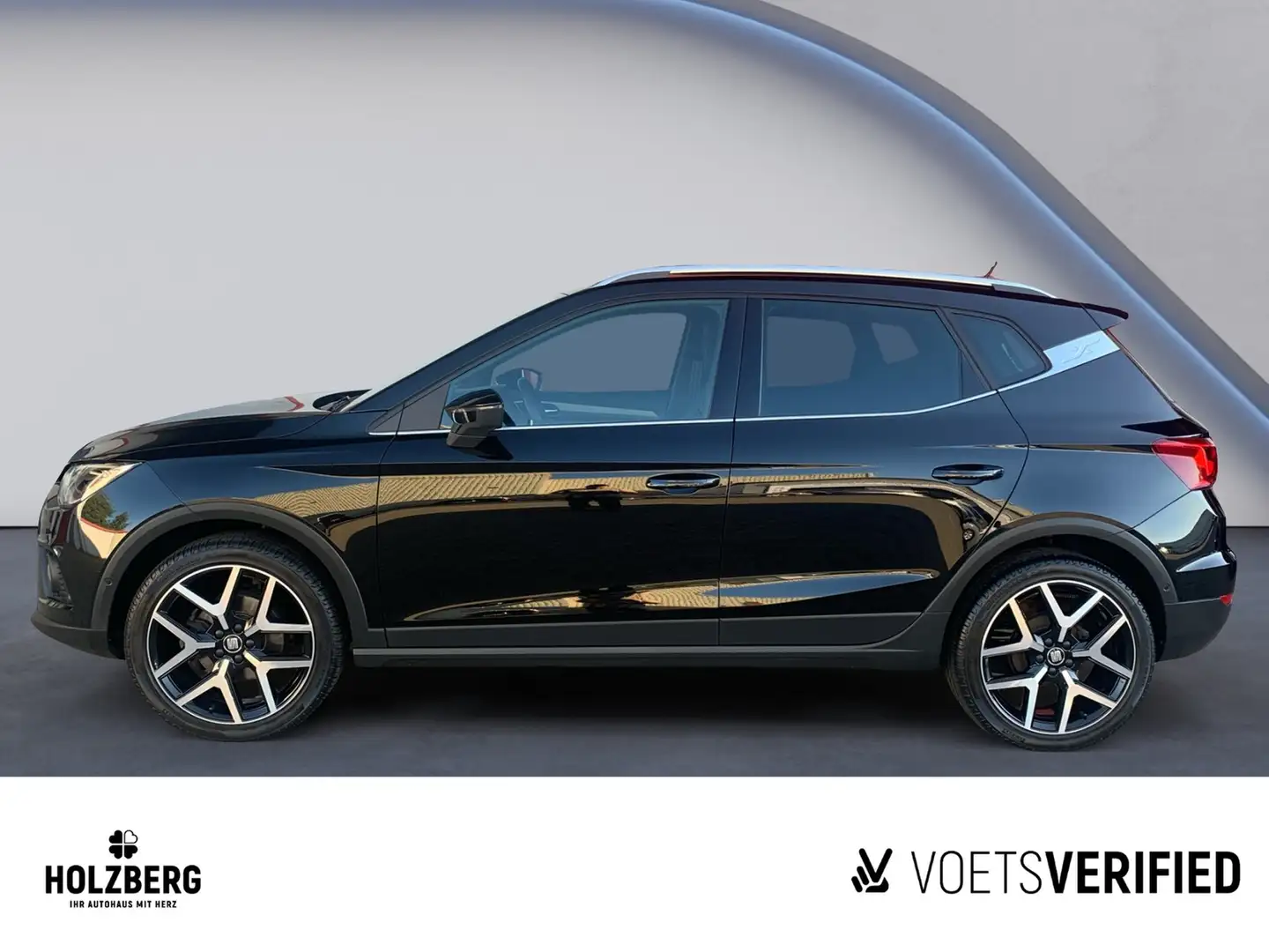 SEAT Arona 1.0 TSI FR BEATS+LED+NAVI Schwarz - 2