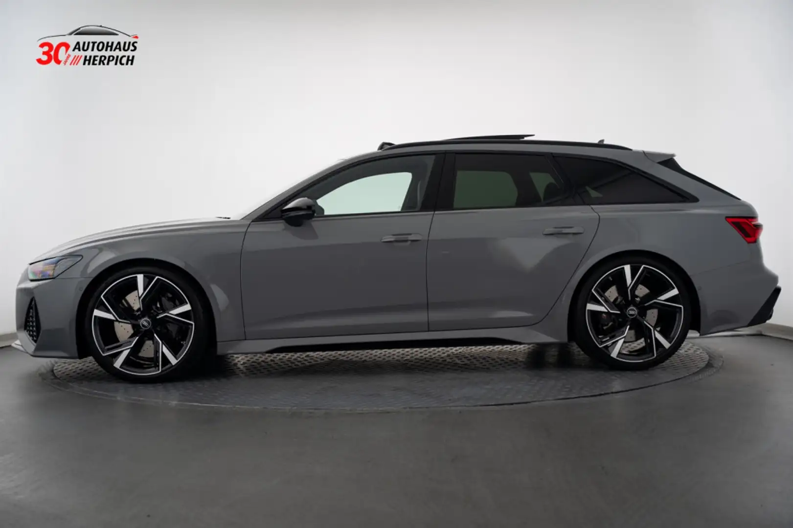 Audi RS6 4.0 TFSI quattro Pano Stand.Hz. B&O HuD AHK Gris - 2