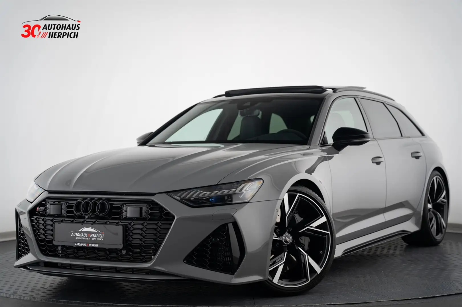 Audi RS6 4.0 TFSI quattro Pano Stand.Hz. B&O HuD AHK Grau - 1