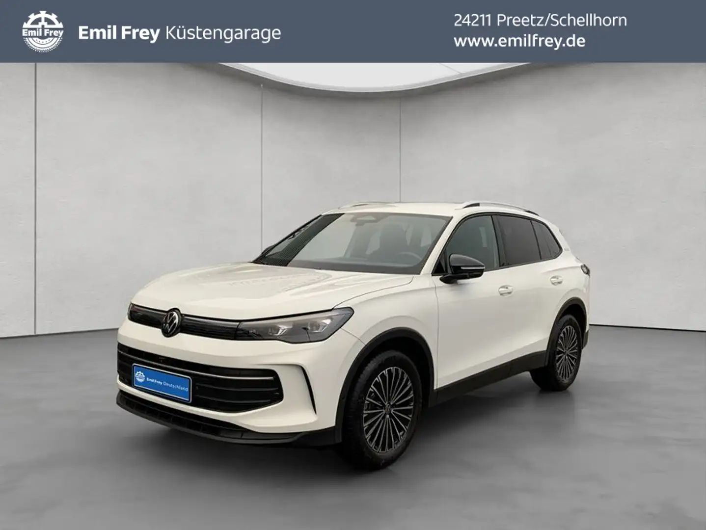 Volkswagen Tiguan 2.0 TDI Goal DSG AHK Navi LED- MATRIX ACC Weiß - 1