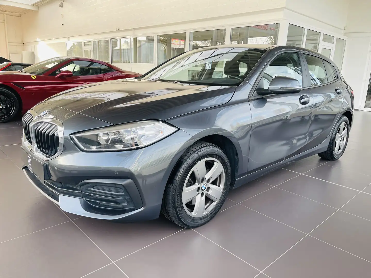 BMW 116 d *** GARANTIE + GPS + AIRCO *** Gris - 1