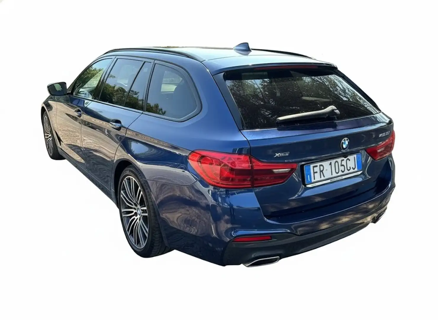 BMW 530 530d xDrive 249CV Touring Msport Bleu - 2